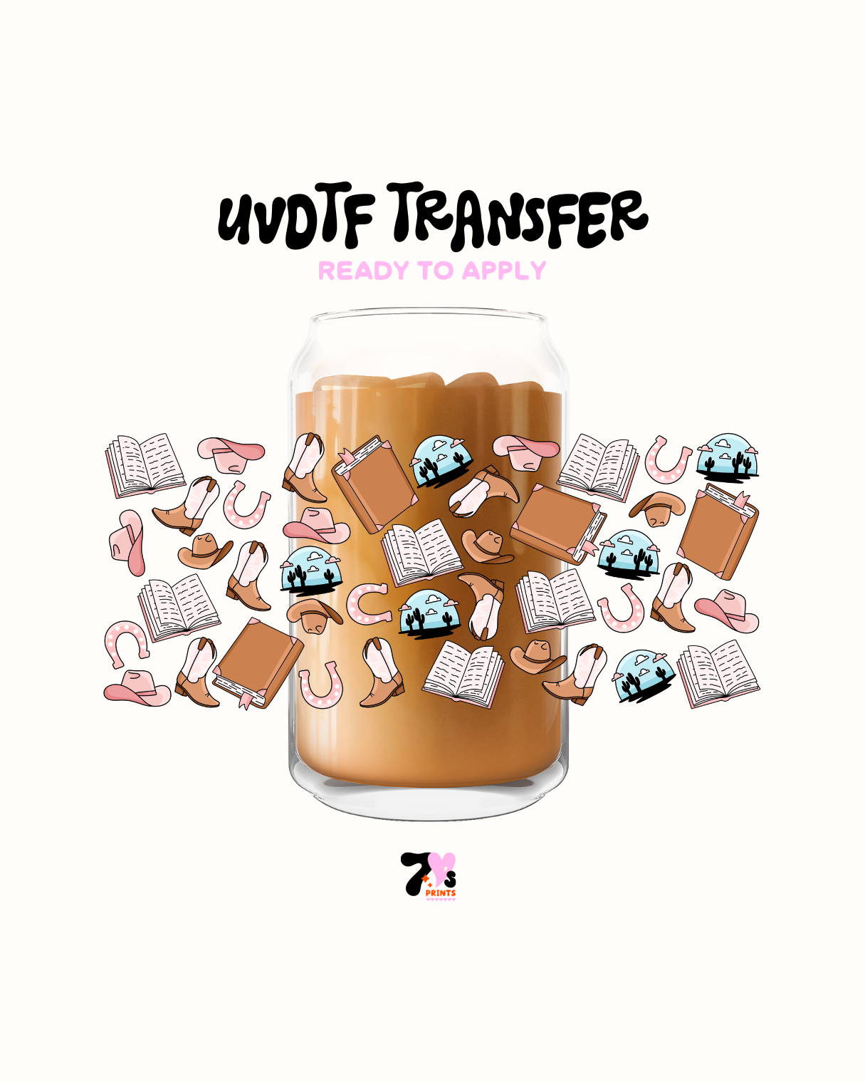 Western girly - UVDTF Wrap