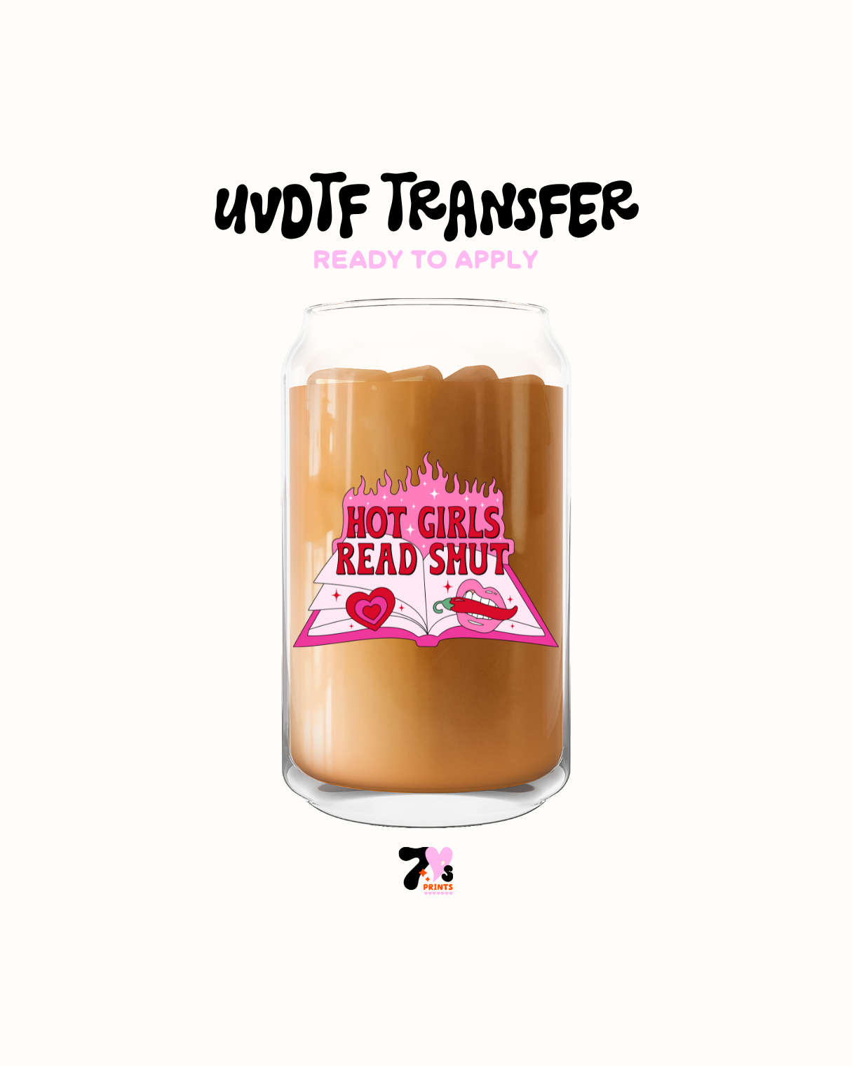 Hot girls read shut - UVDTF Decal