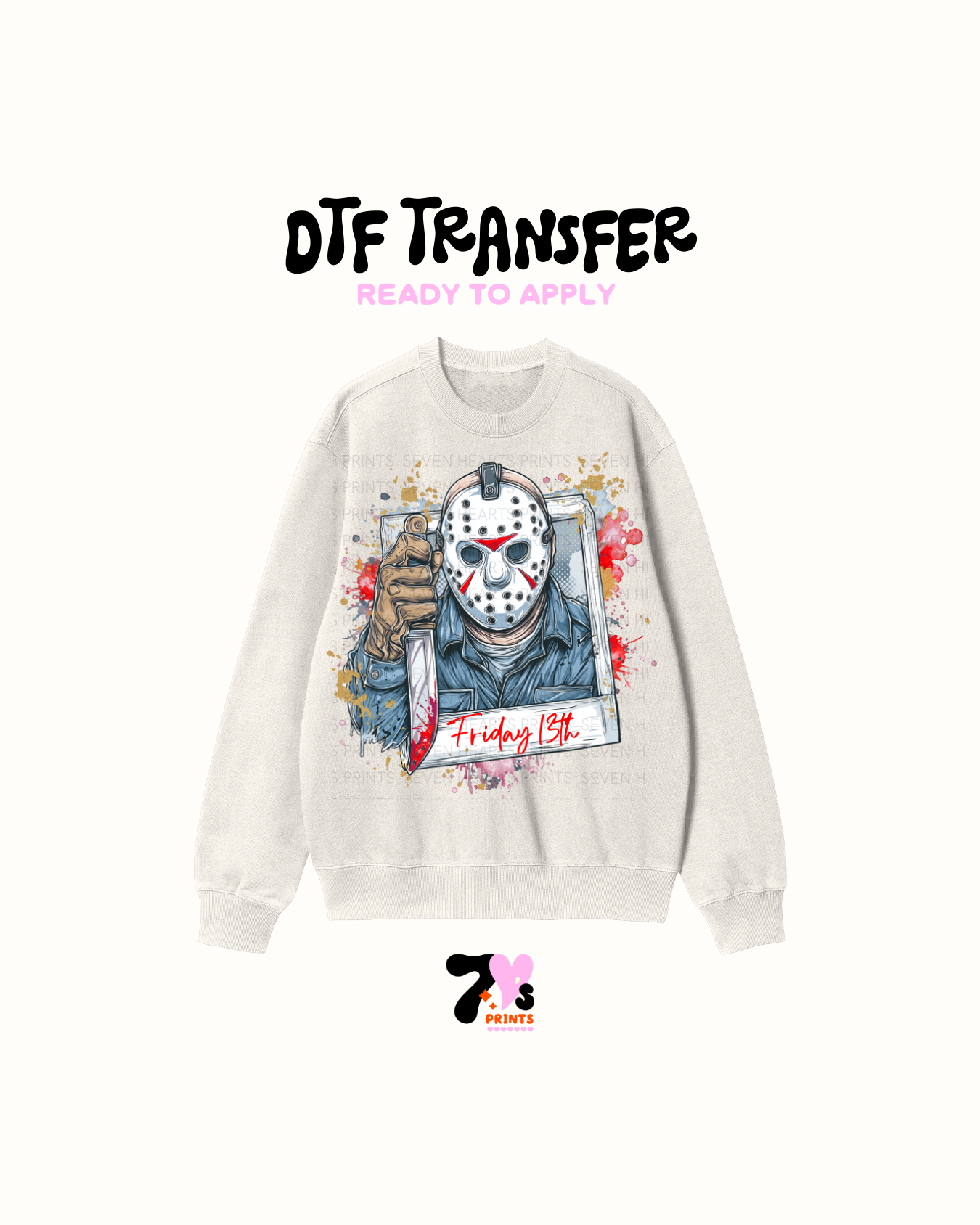 13 Friday - DTF Transfers