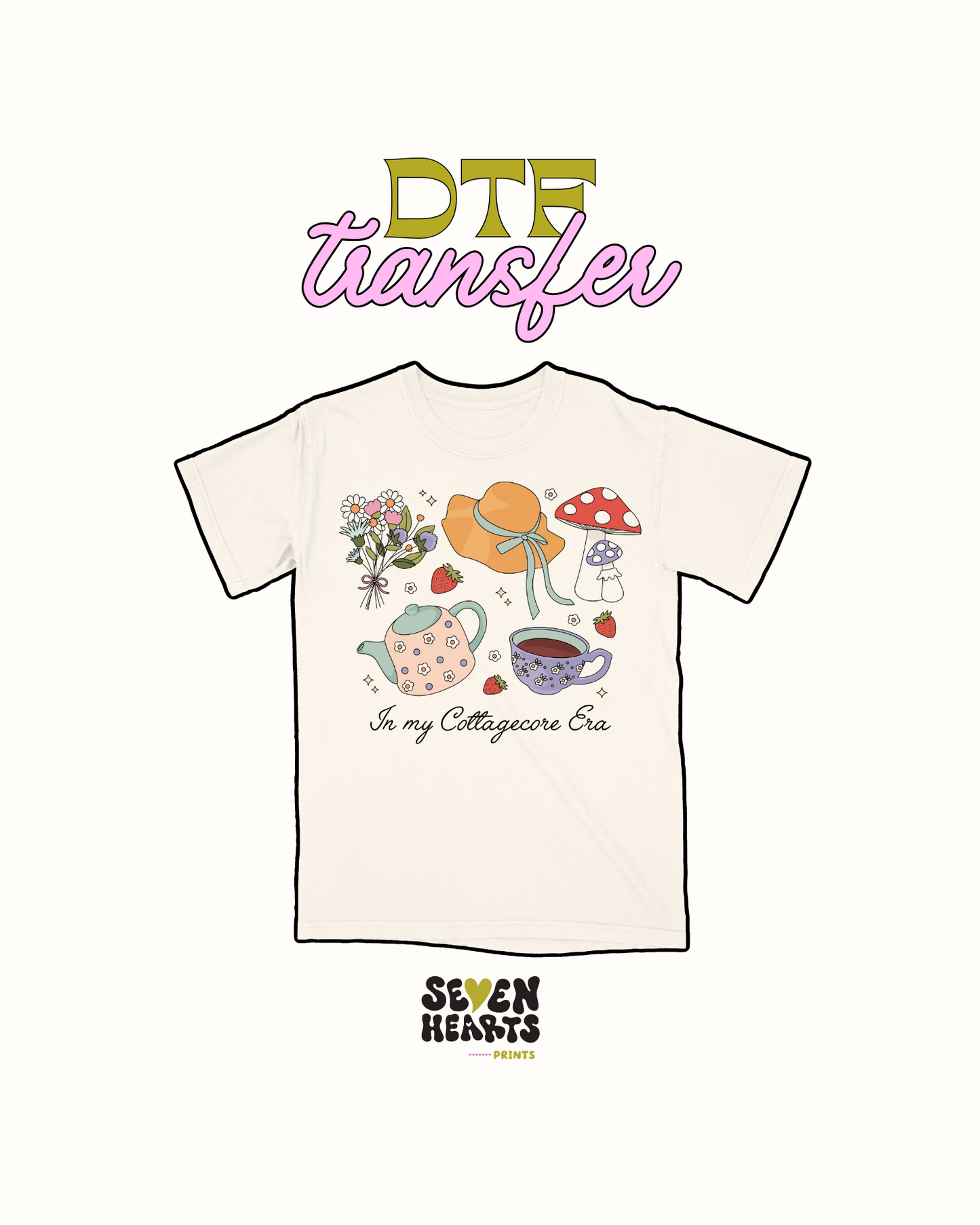 In my cottagecore era - DTF Transfer