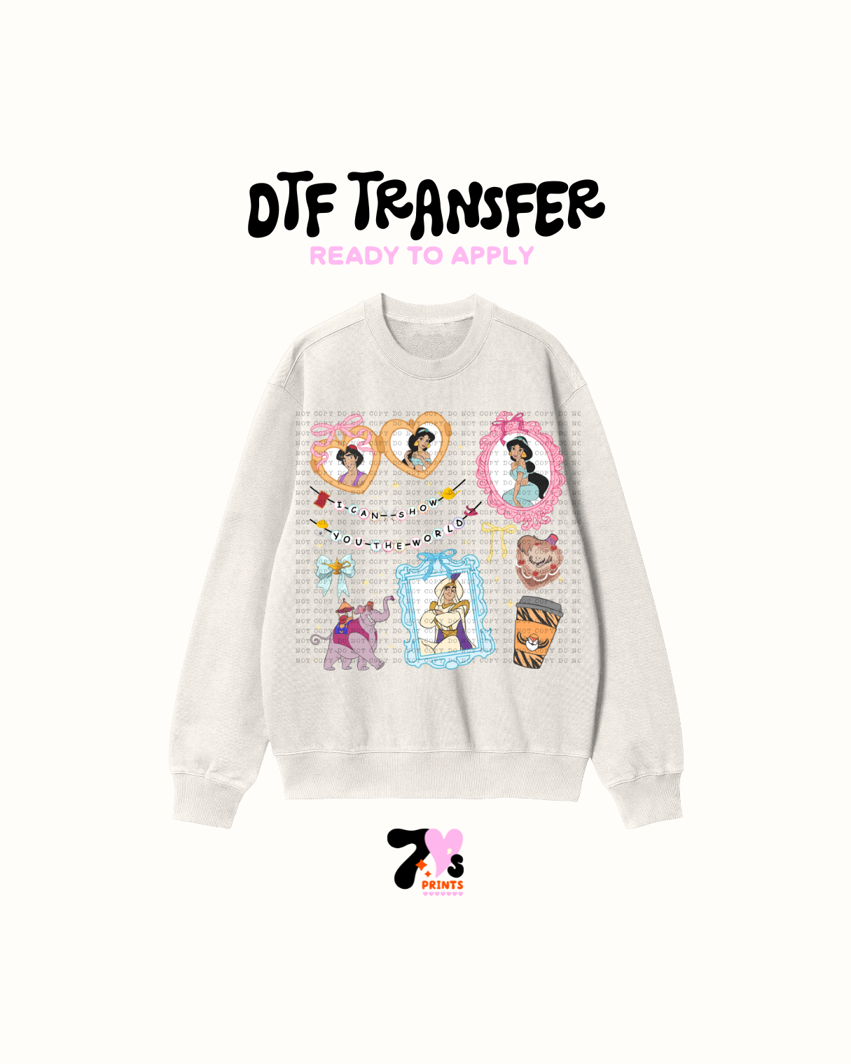 Princess 5 - DTF Transfer