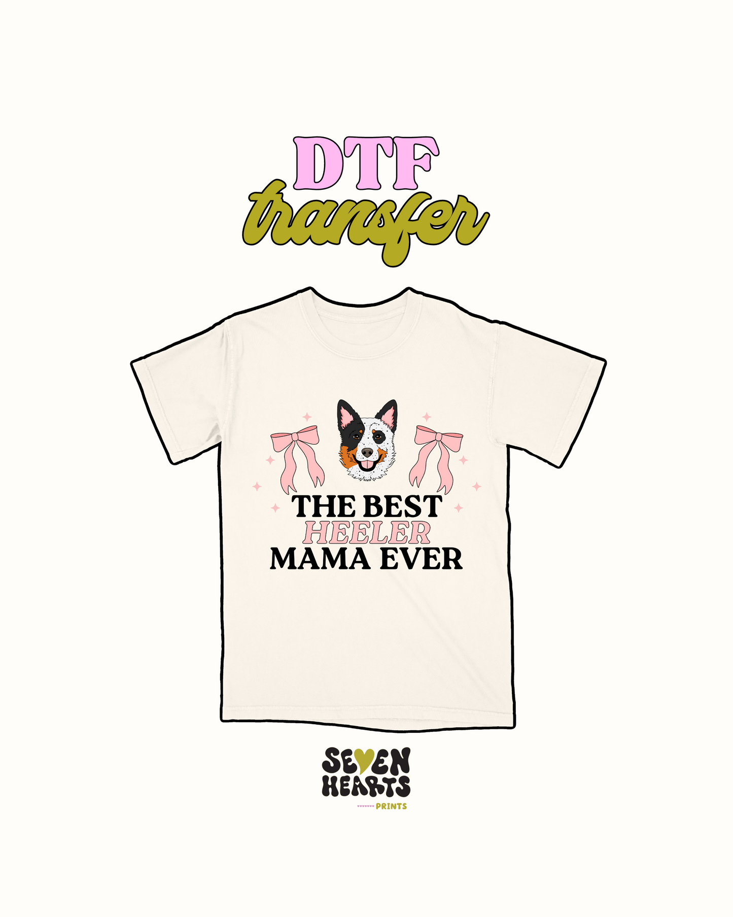 La mejor mamá Heler - Transferencia DTF
