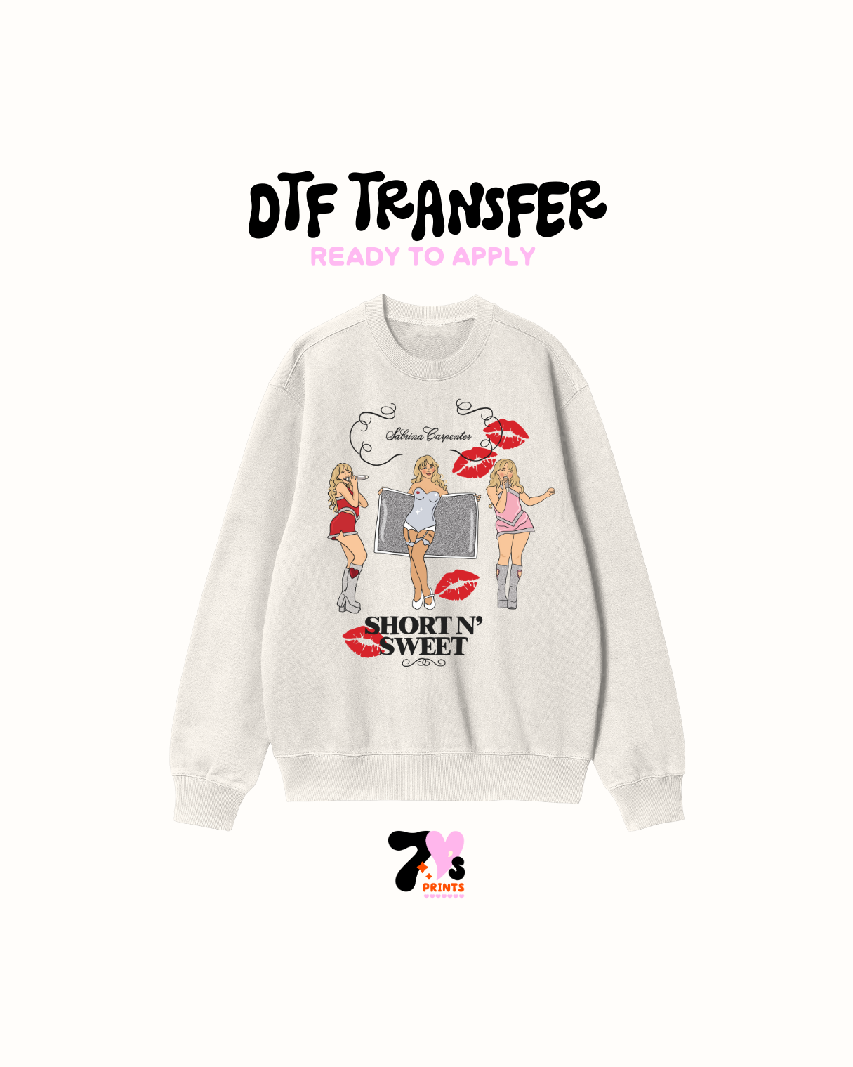 Short and Sweet - DTF Transfers