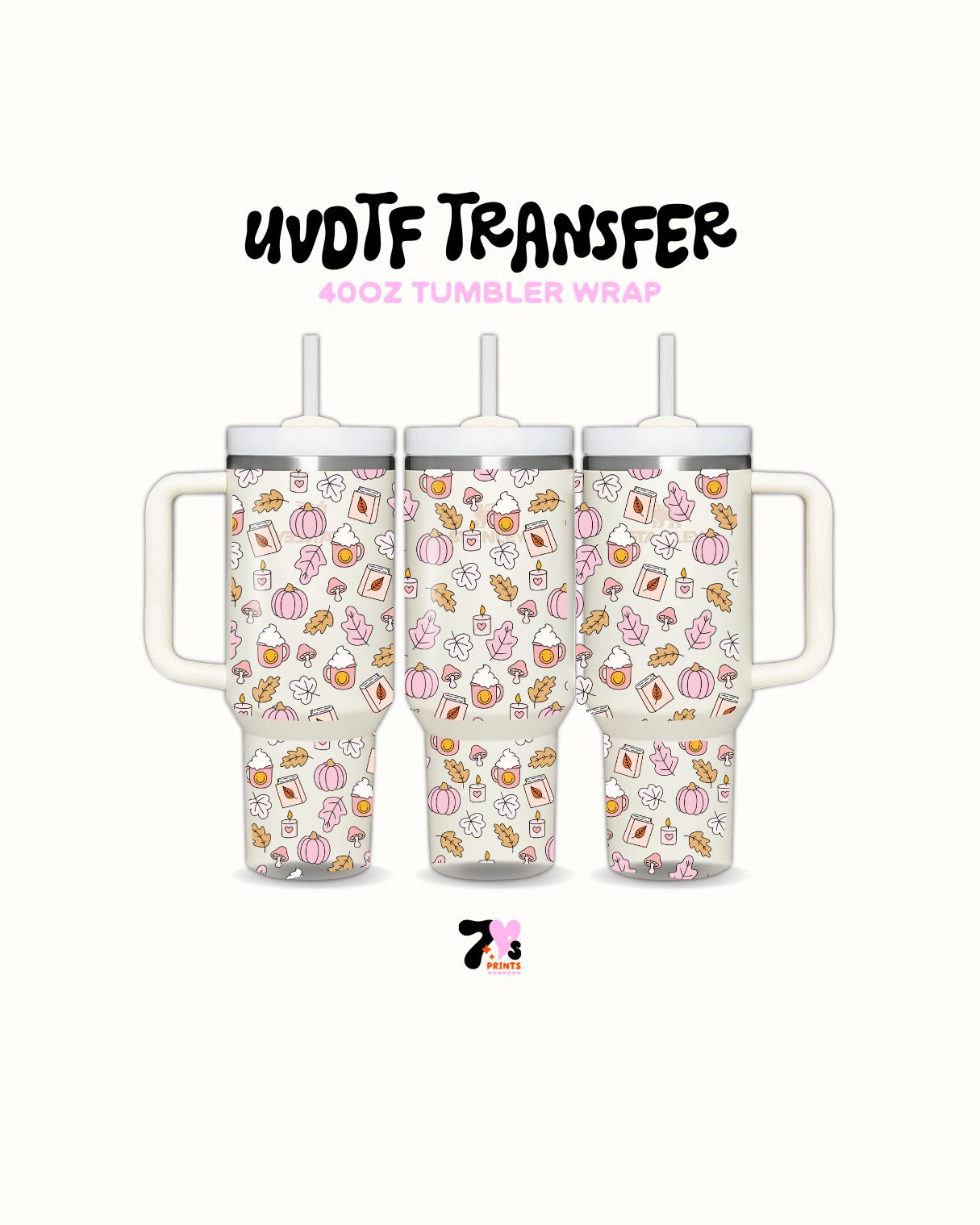 Girl fall - UVDTF Wrap