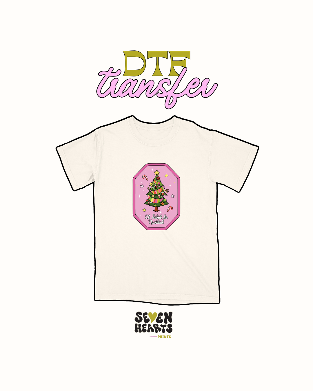 El Arbol de navidad - DTF Transfer