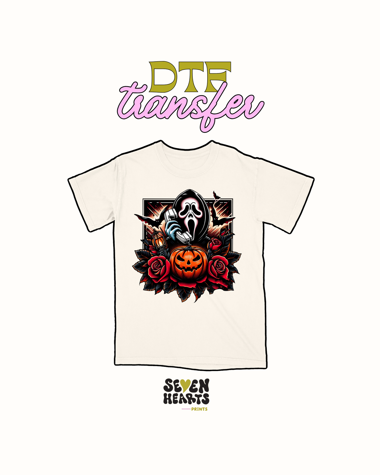 Ghost Halloween - DTF Transfer