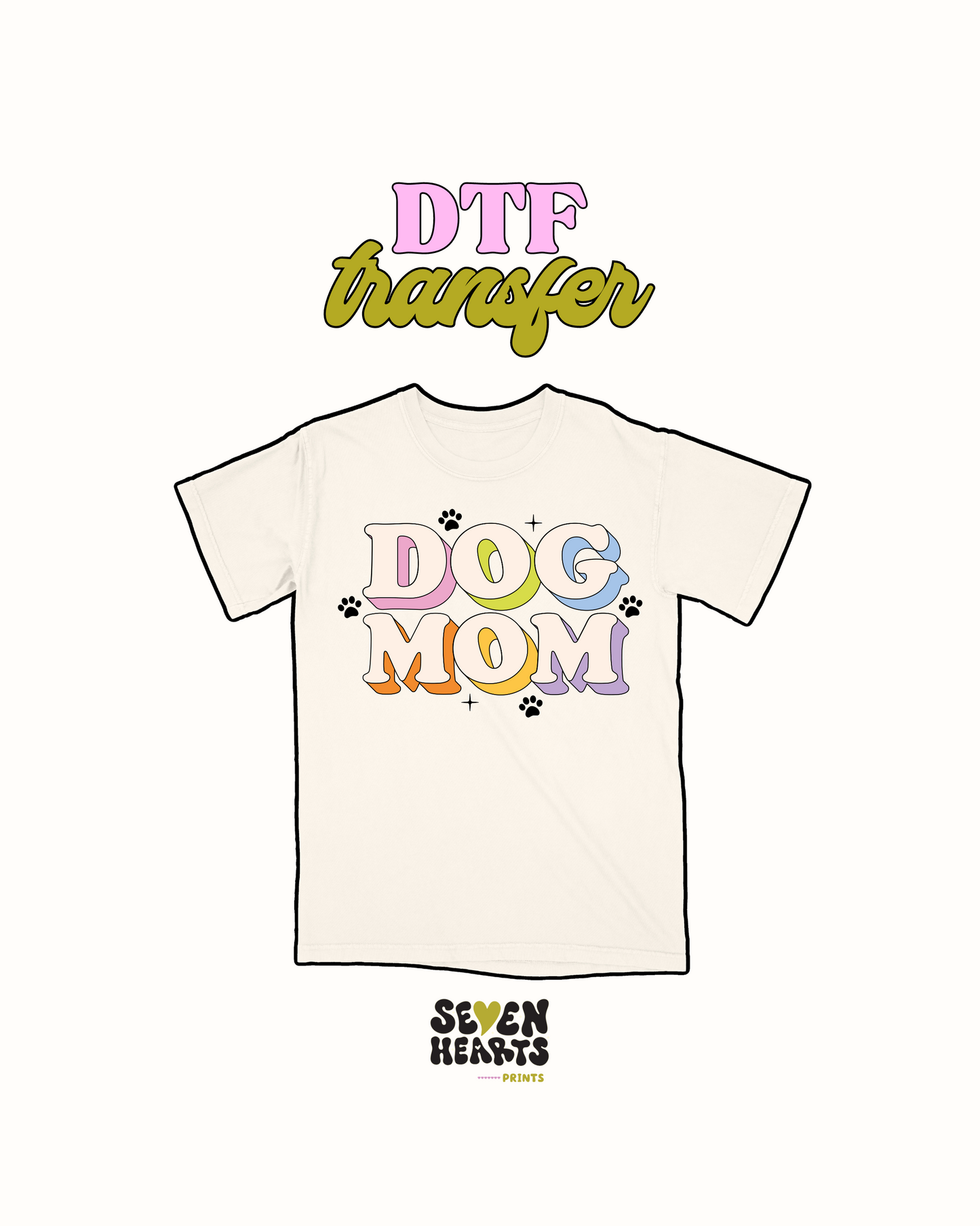 Mamá perro - Transferencia DTF