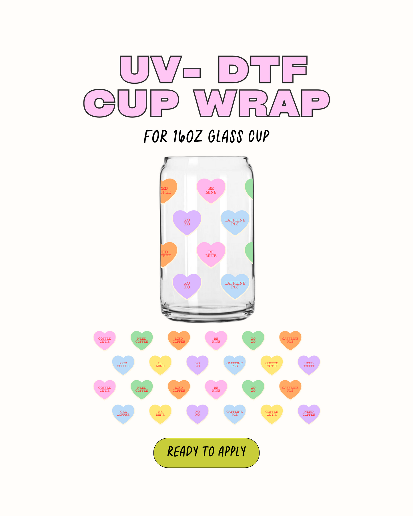 VDAY Candy (Coffee) - UVDTF