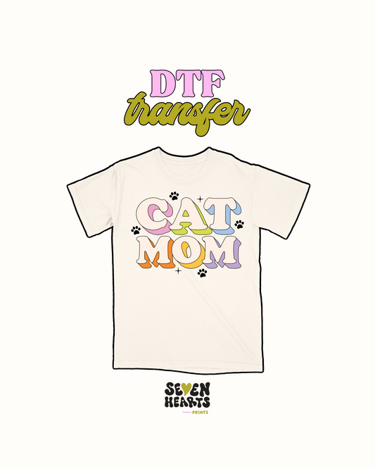 Mamá gata - Transferencia DTF