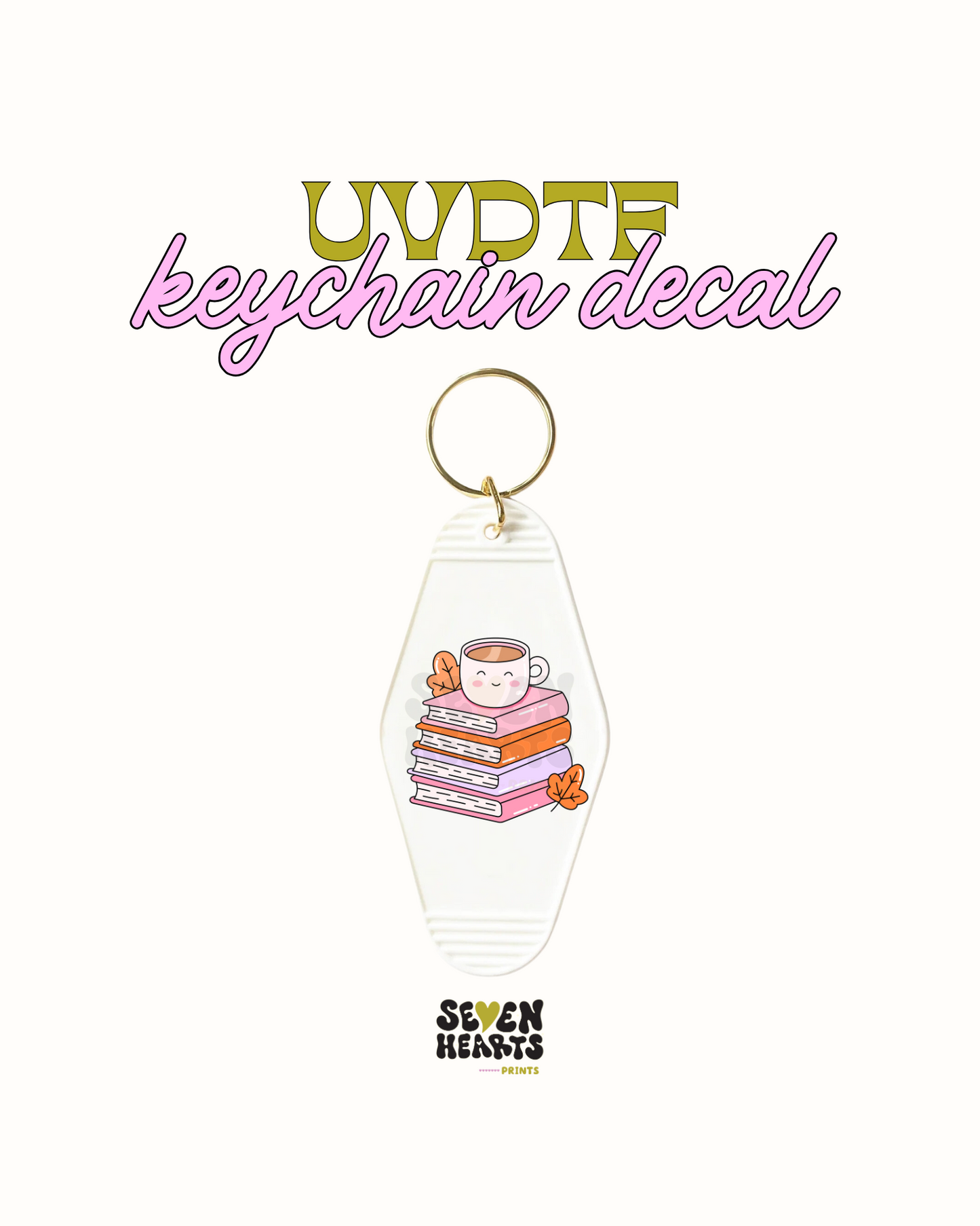 Fall books - Set of 5 UVDTF