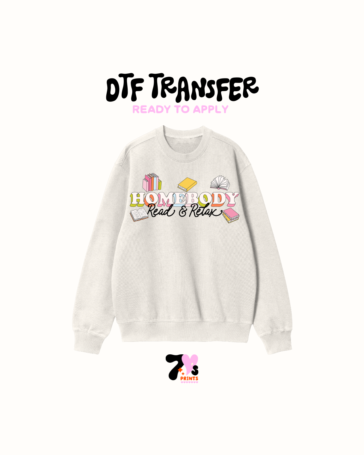 home body relax- DTF Transfer