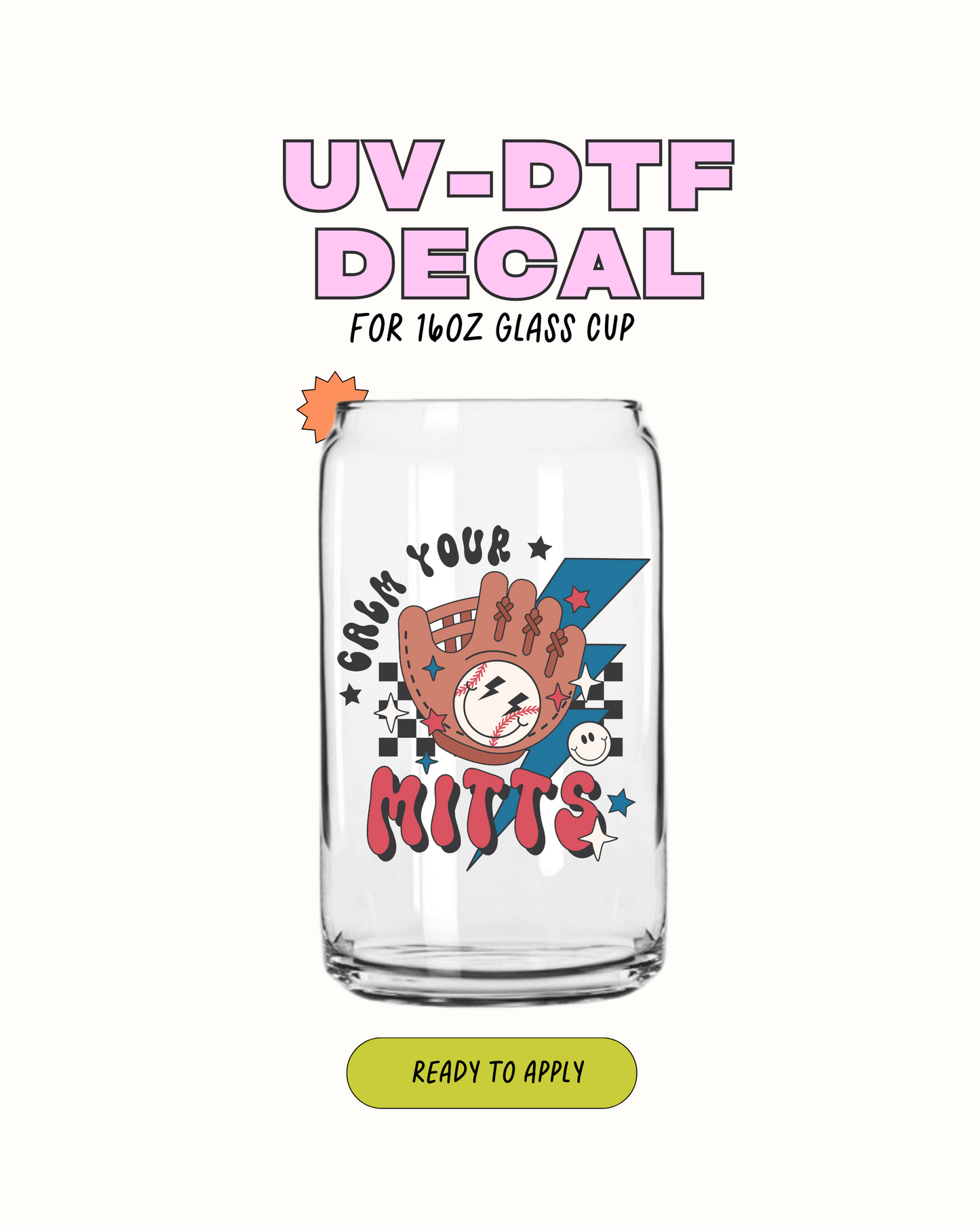 Calma tus guantes - UVDTF