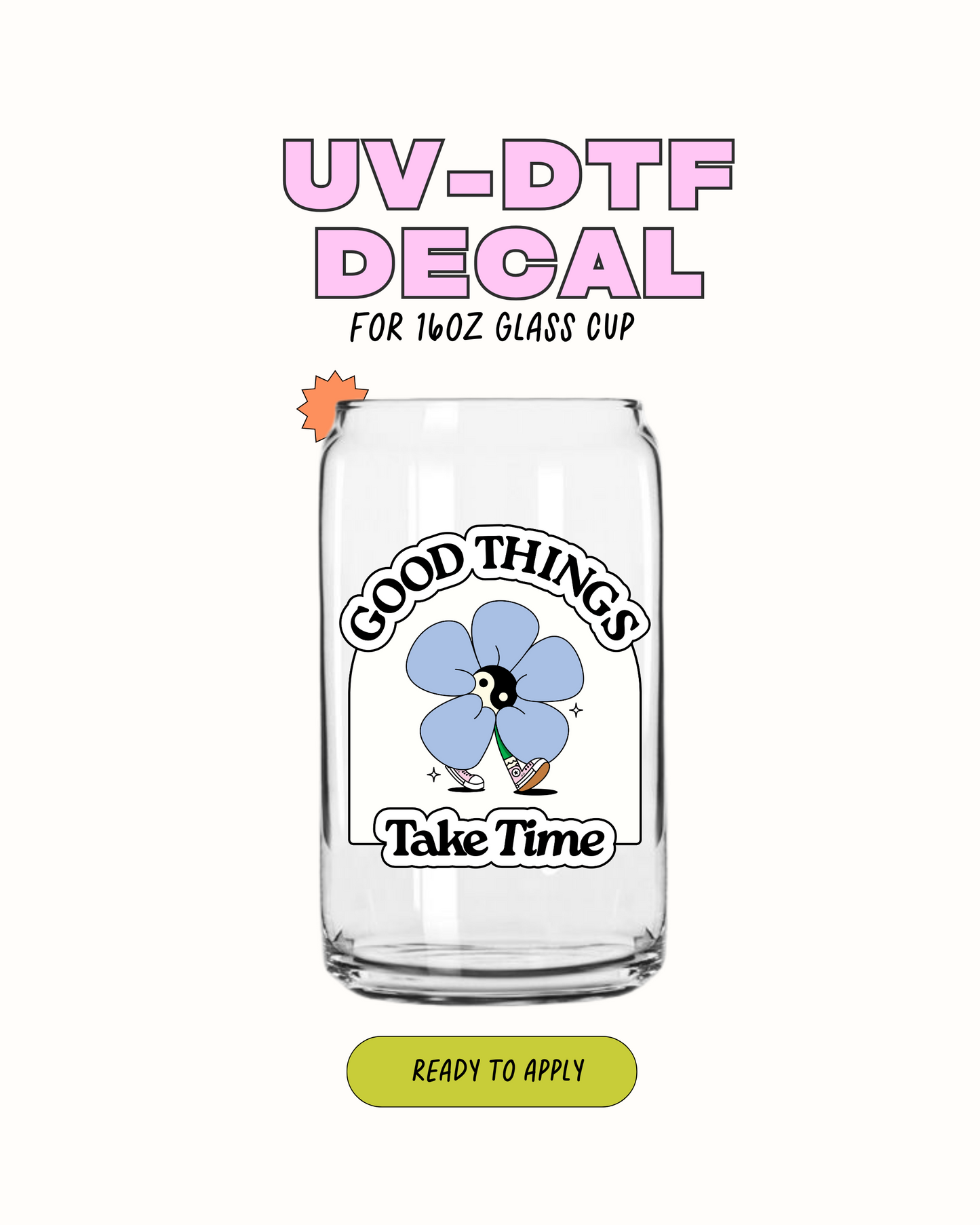 Las cosas buenas toman tiempo - UVDTF