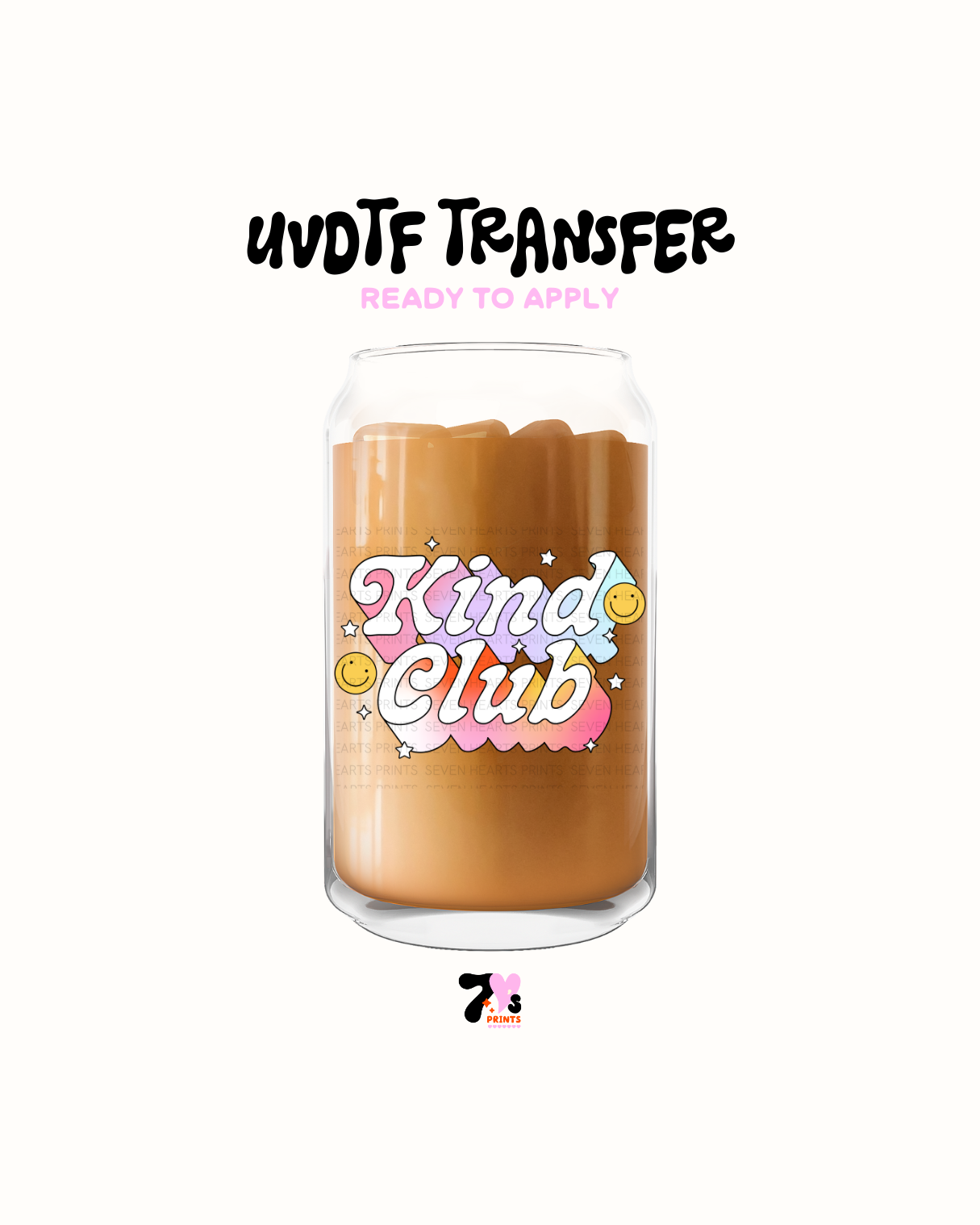 Kind Club - UVDTF Decal
