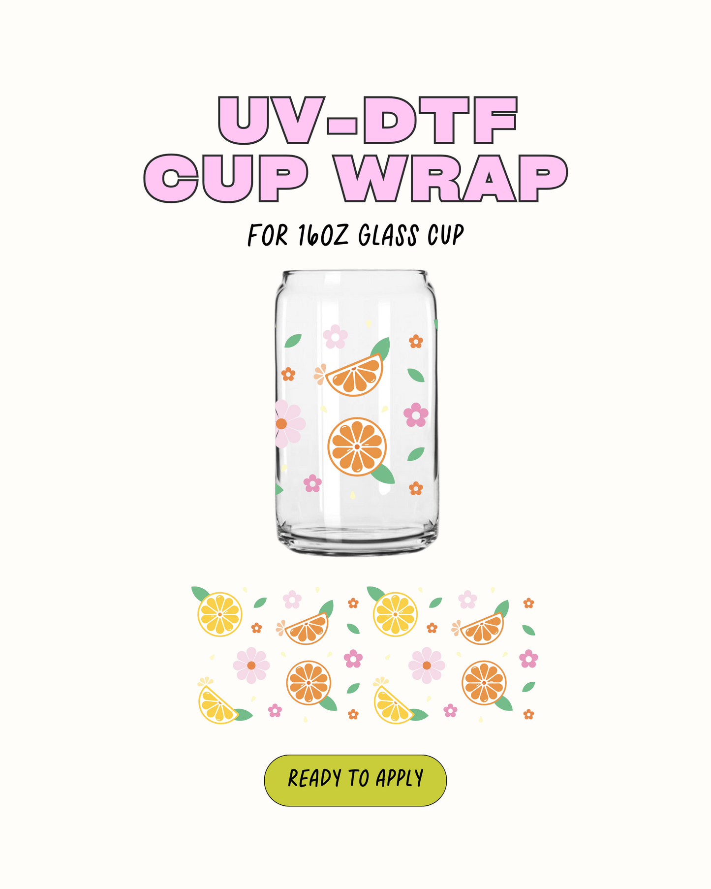 Cítricos - UV DTF