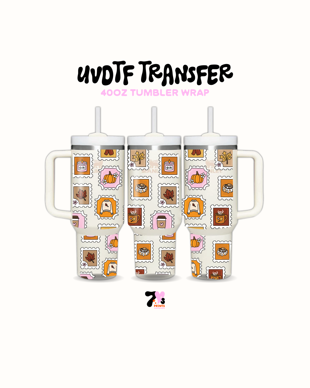Fall stamps - UVDTF Wrap