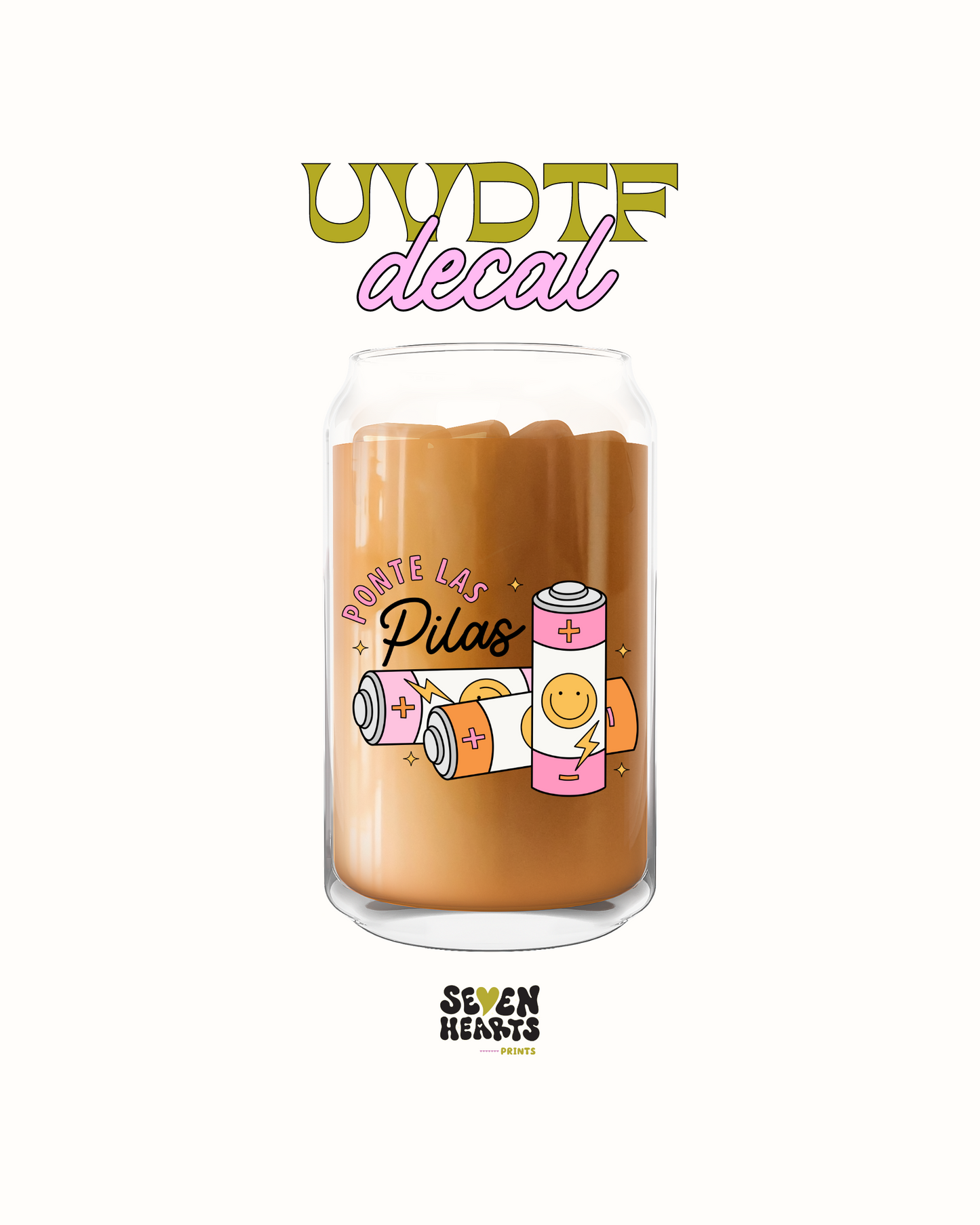 ponte las pilas - UVDTF