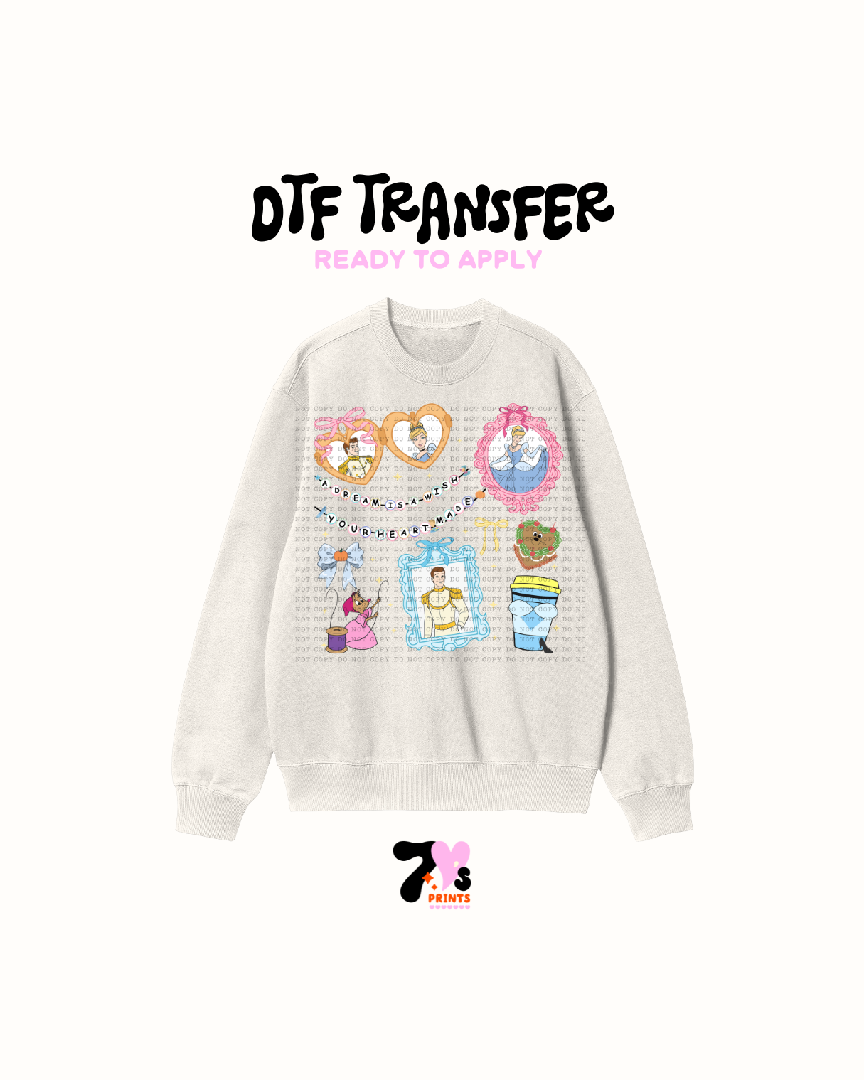 Princess 4 - DTF Transfer