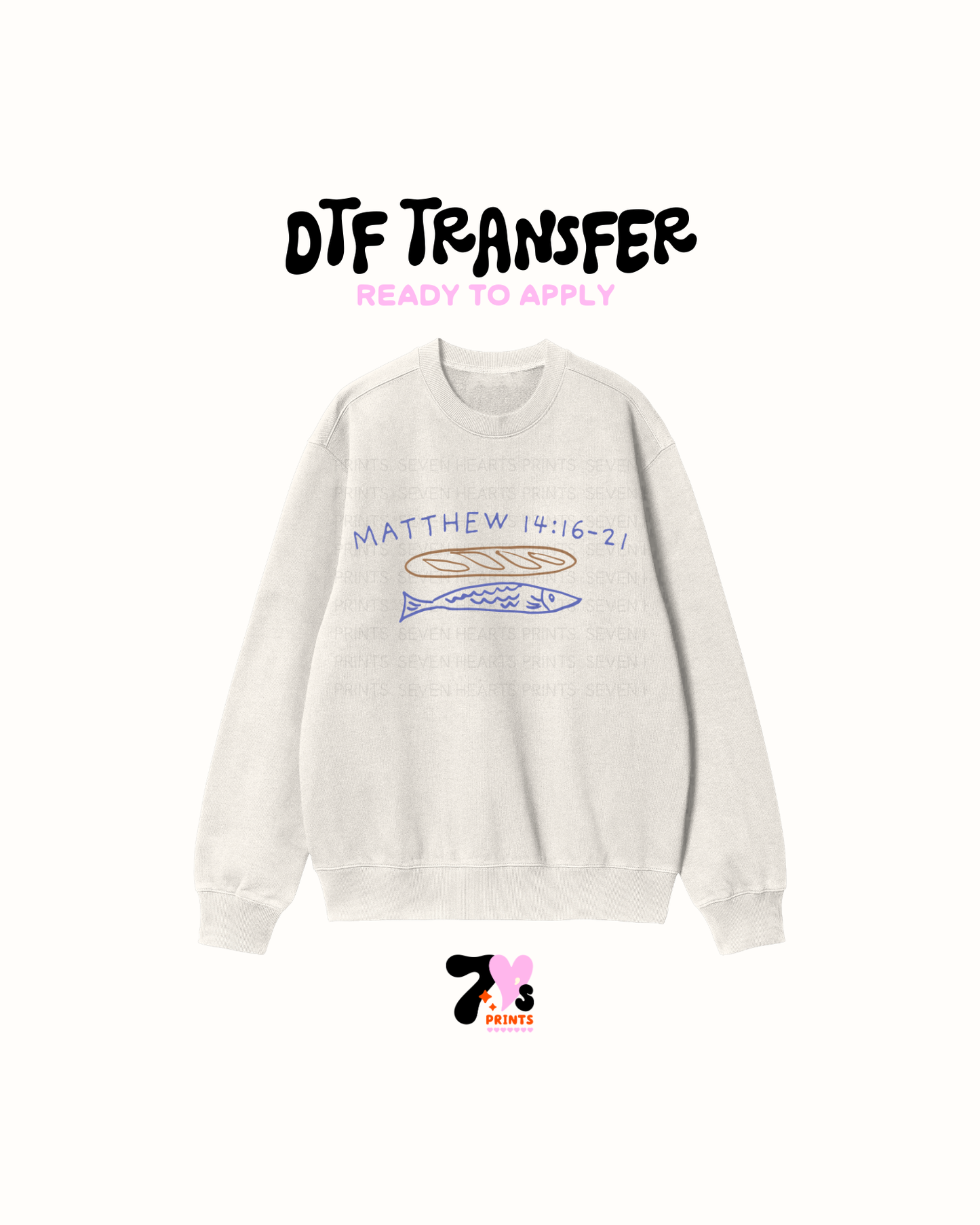 Mathew 14-16-21 DTF Transfers