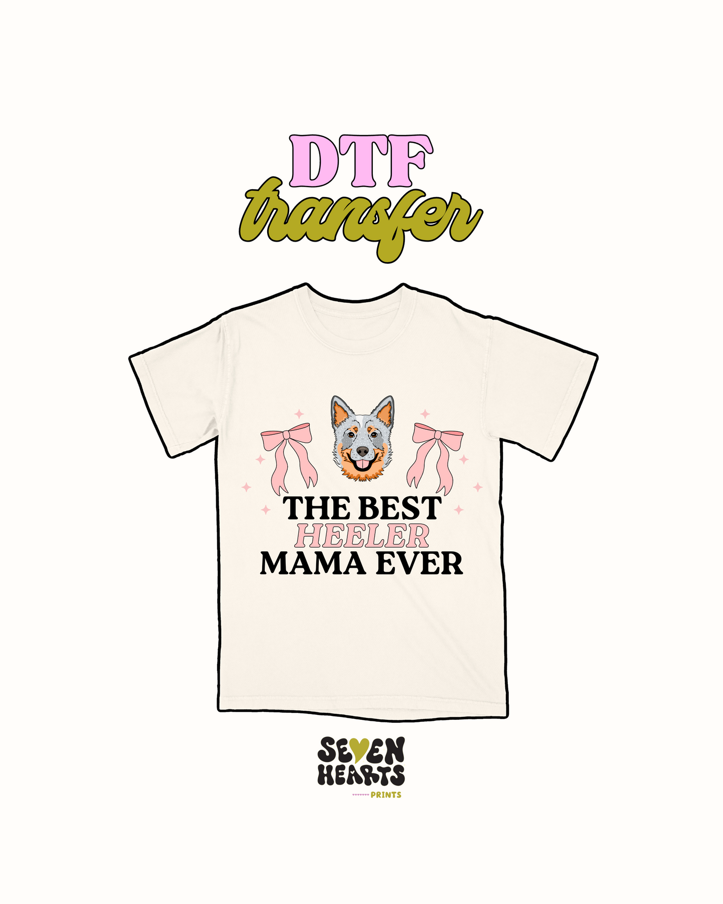 La mejor mamá Heler - Transferencia DTF
