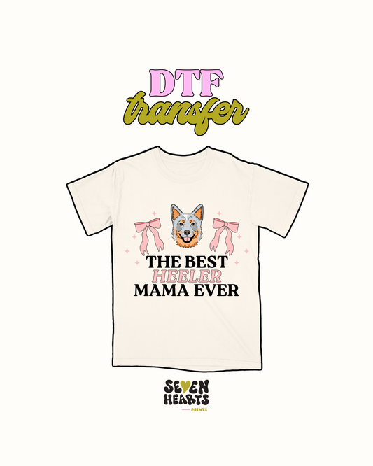 La mejor mamá Heler - Transferencia DTF