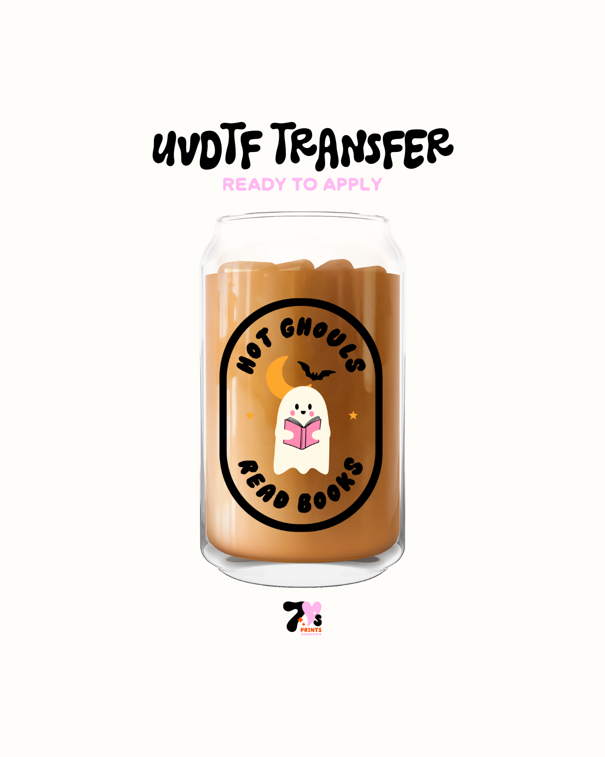 Hot Ghouls Read Books - UVDTF Decal