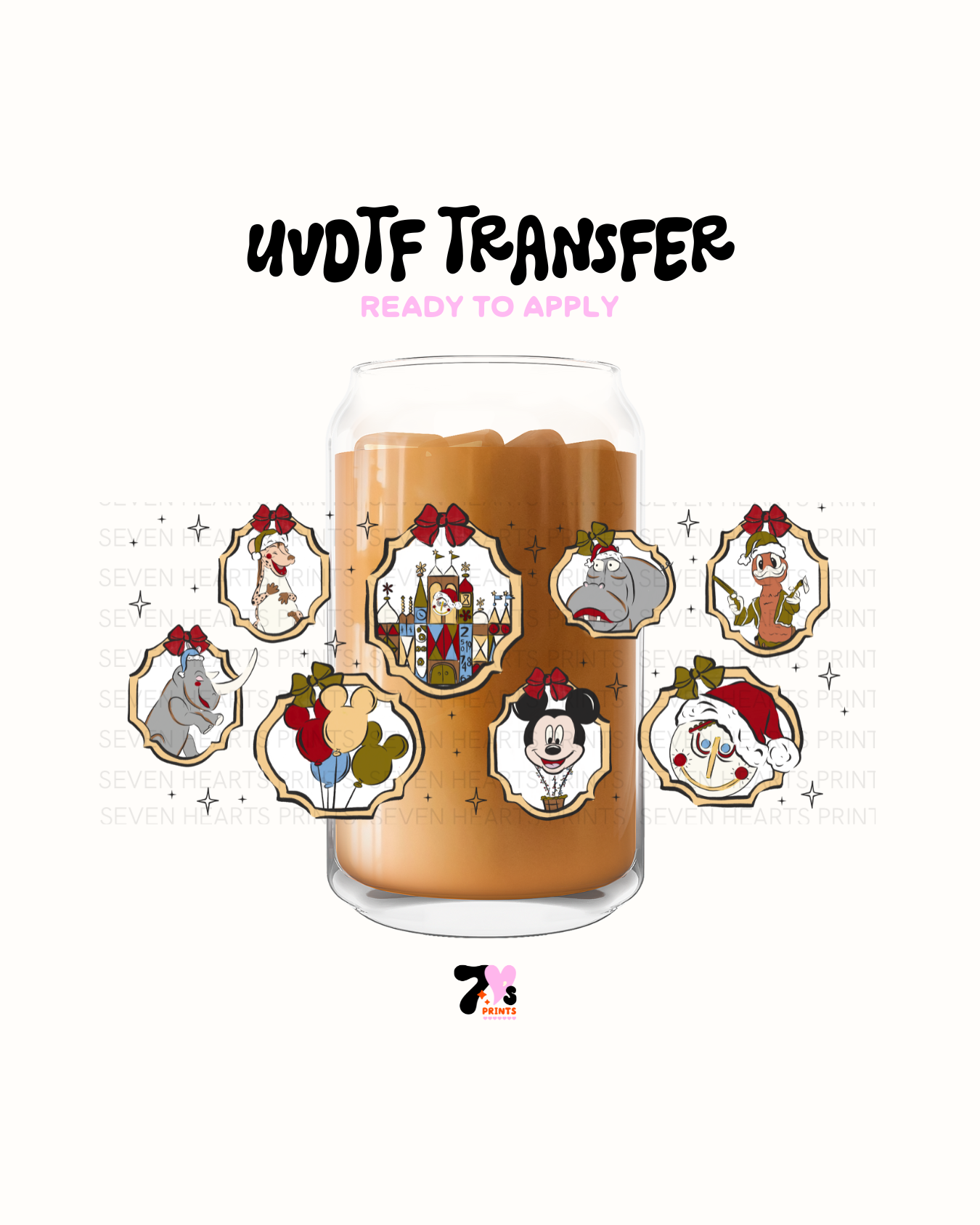 Happy place mirrors and friends - UVDTF Wraps