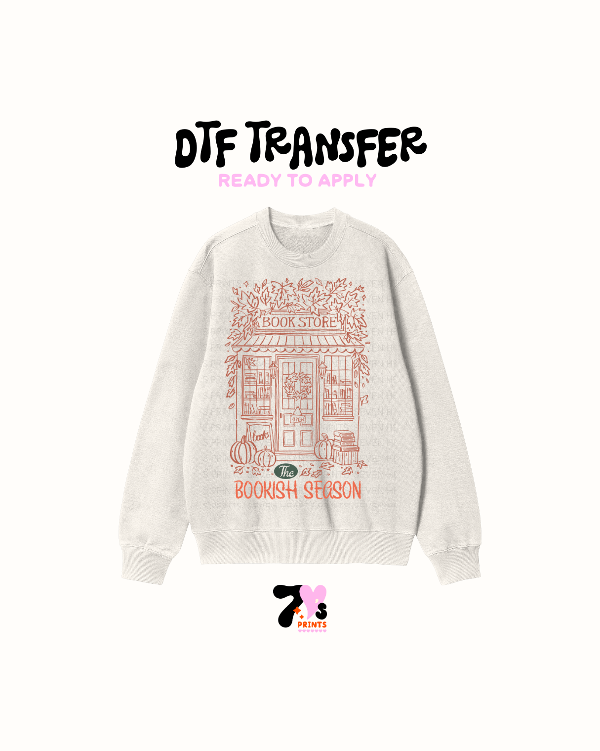 The bookish season - DTF Transfers