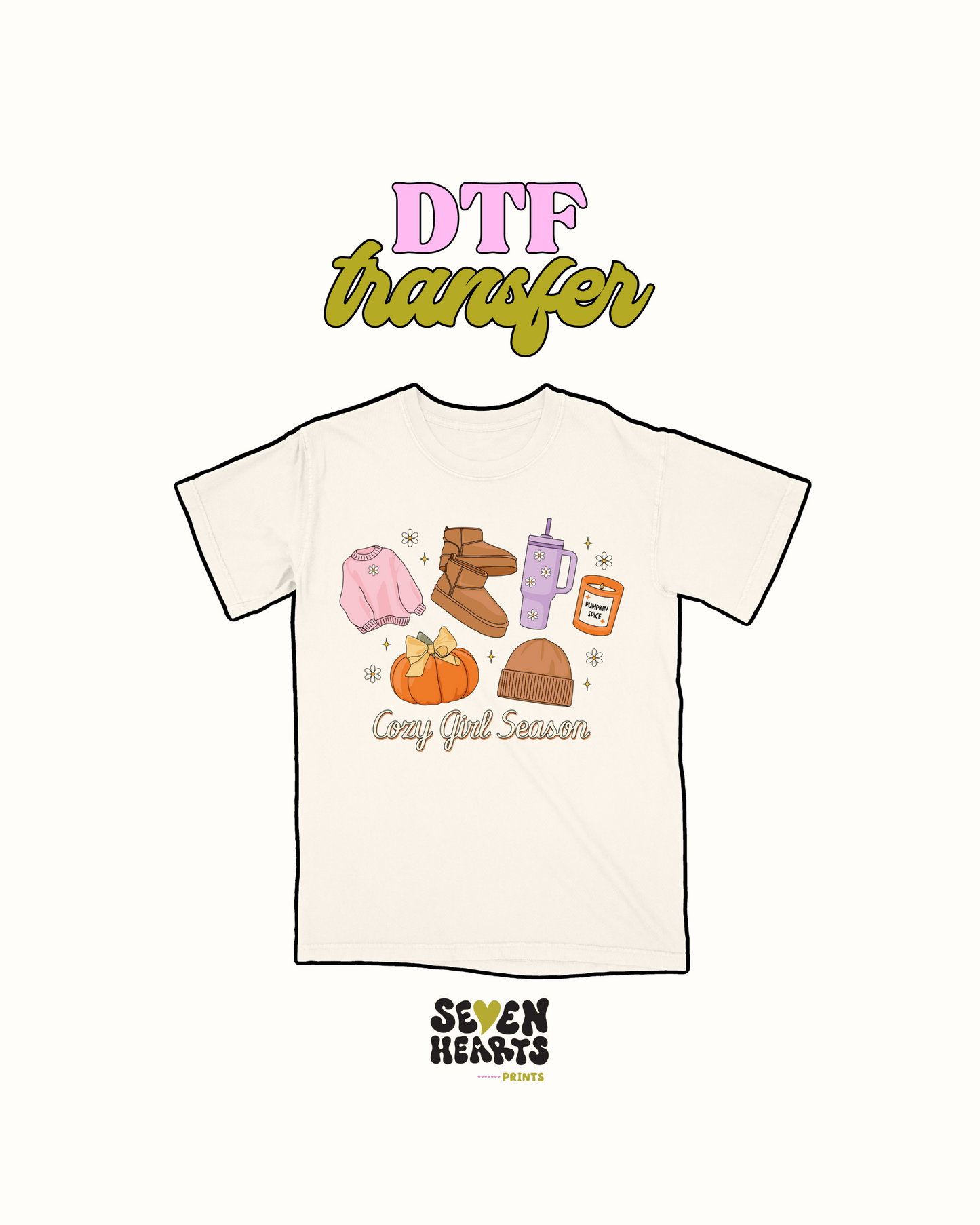 Cozy girl season - DTF Transfer
