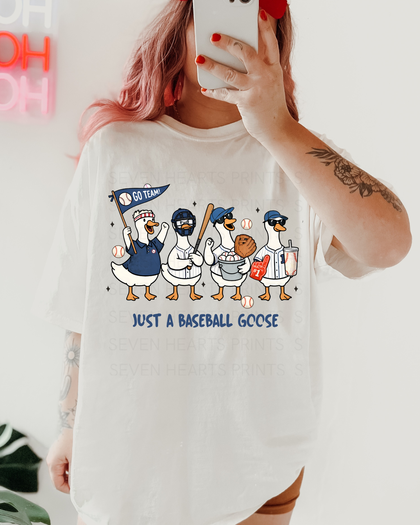 Just a baseball goose - DTF Transfers