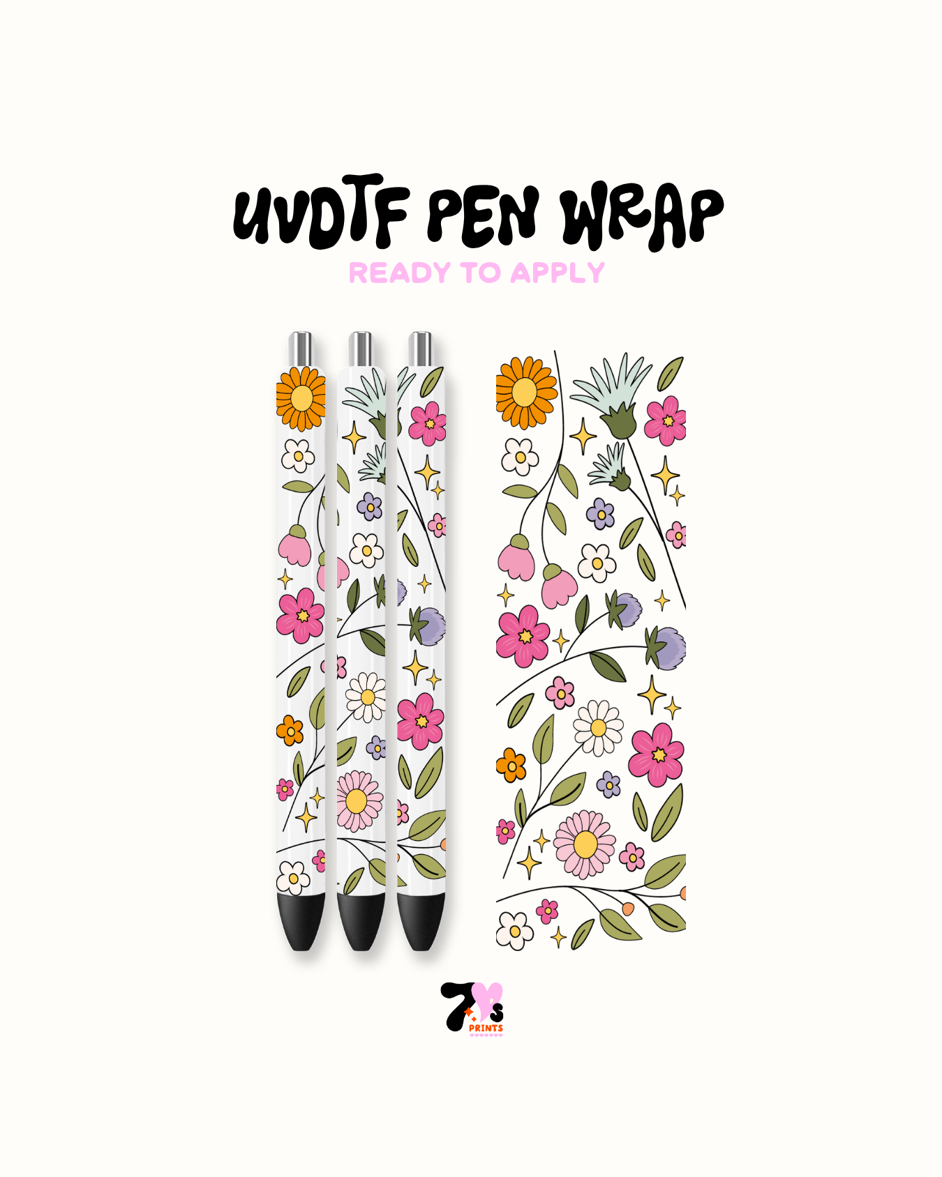 UVDTF Pen Wrap #14 Set of 3