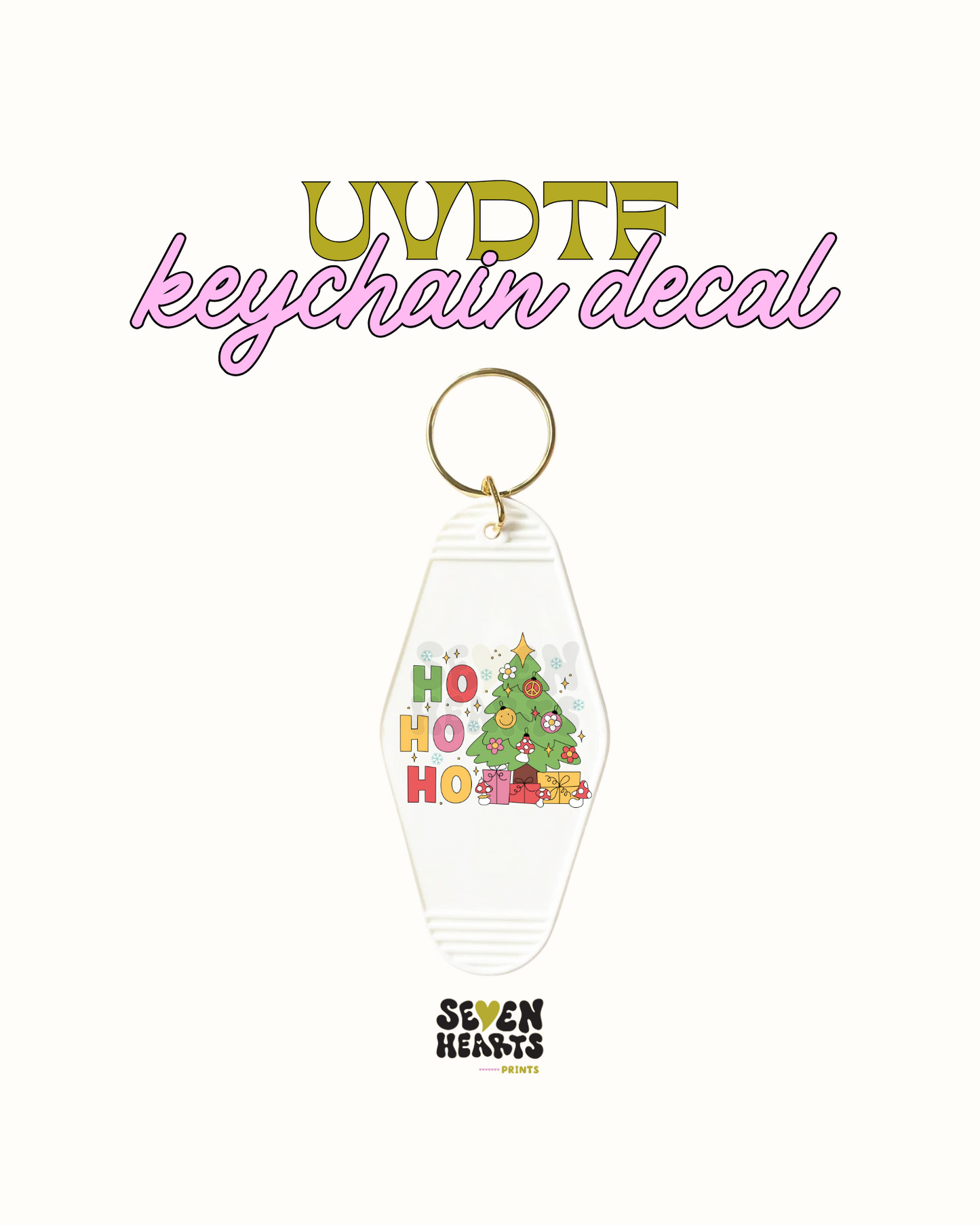 Ho-Ho-Ho Christmas - Set of 5 UVDTF