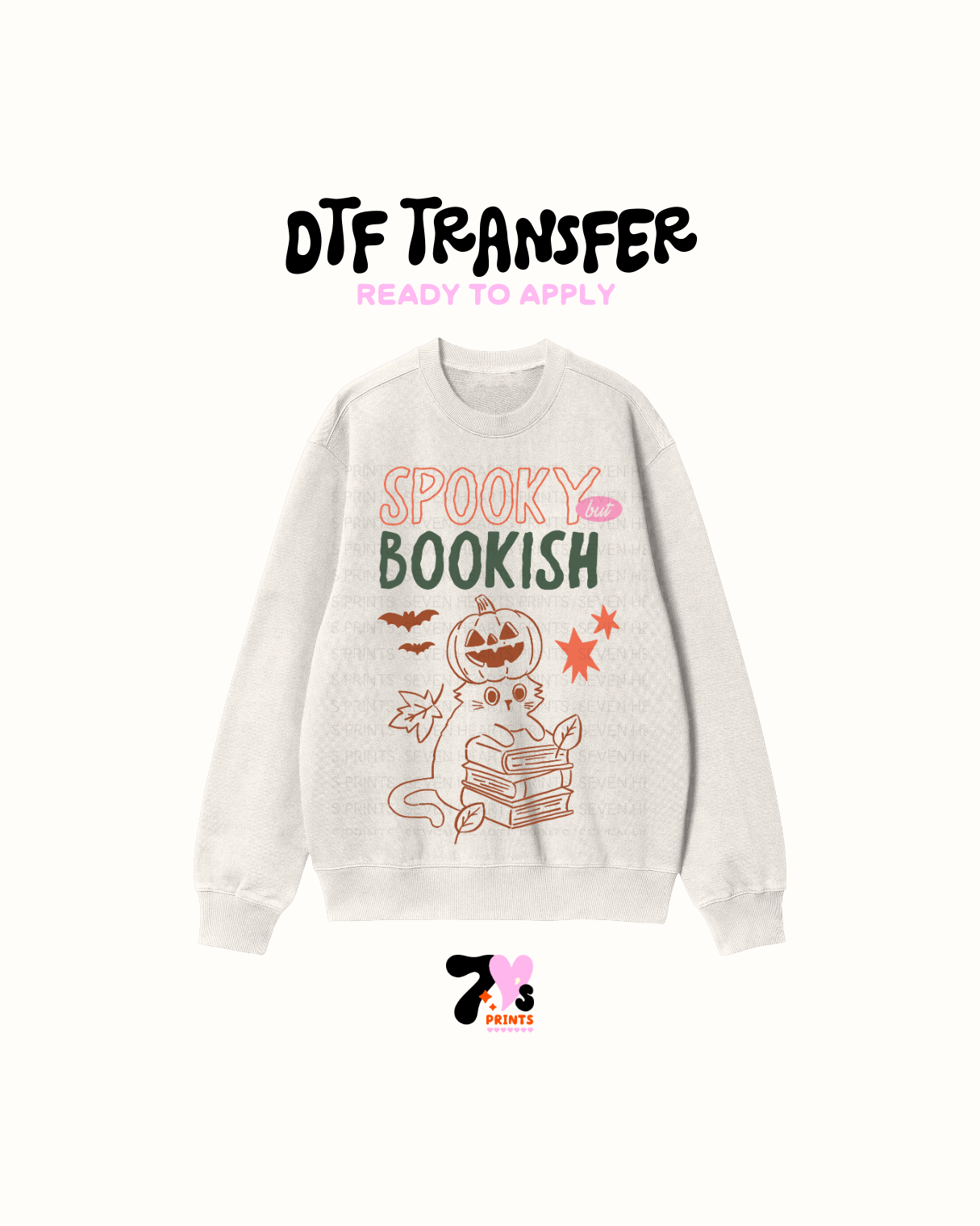 Spooky bookish - DTF Transfers