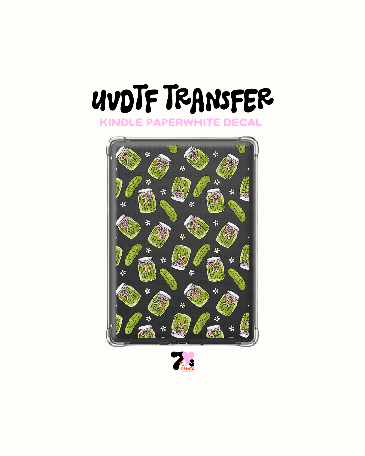Pickle - UVDTF Kindle Decal