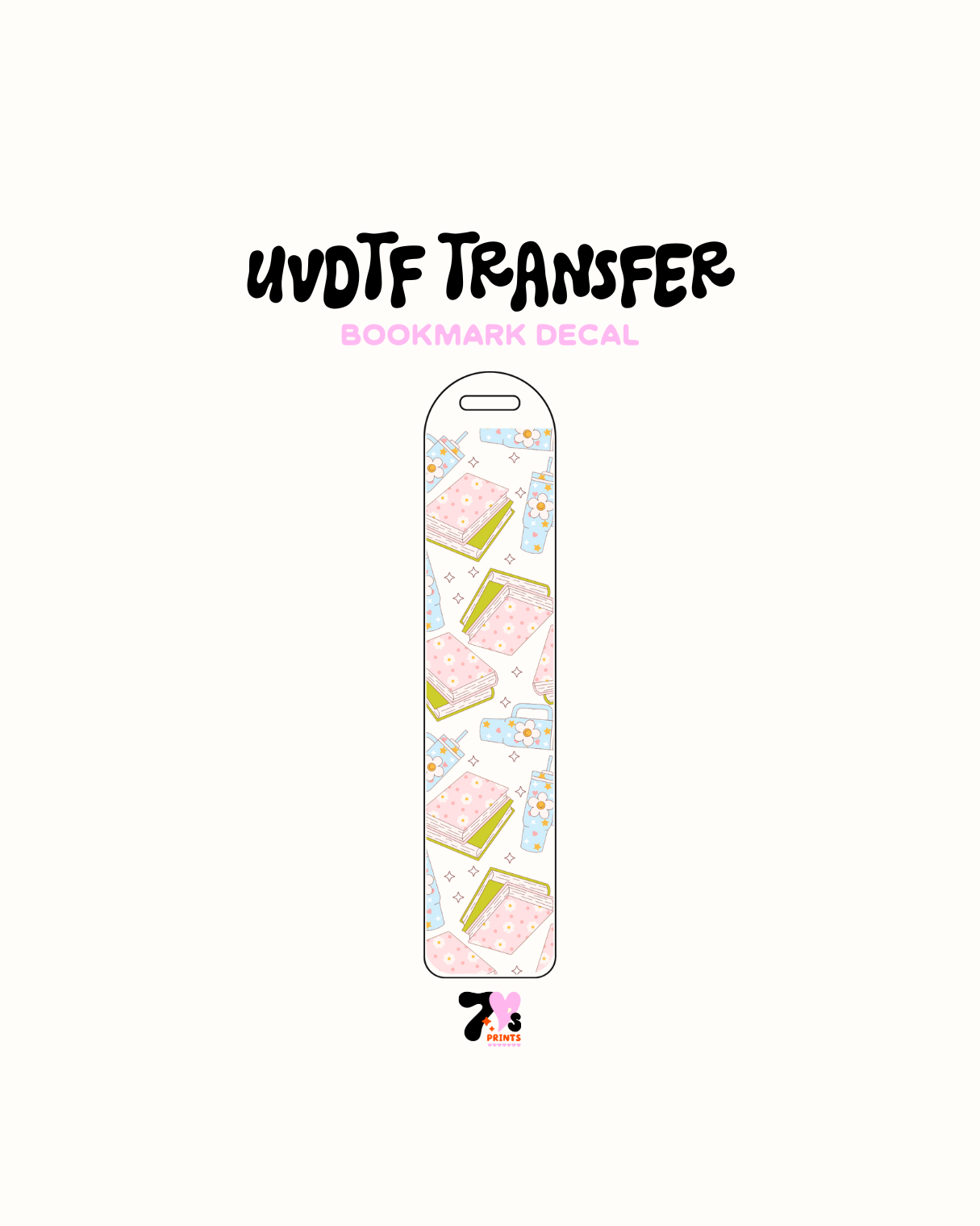 Libros de Astro - Calcomanía de marcador UVDTF