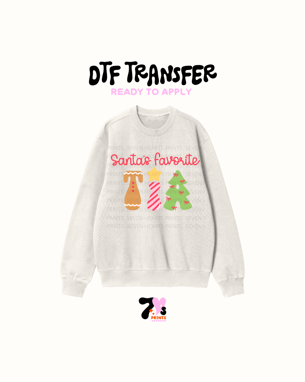 Santas favorite - DTF Transfers