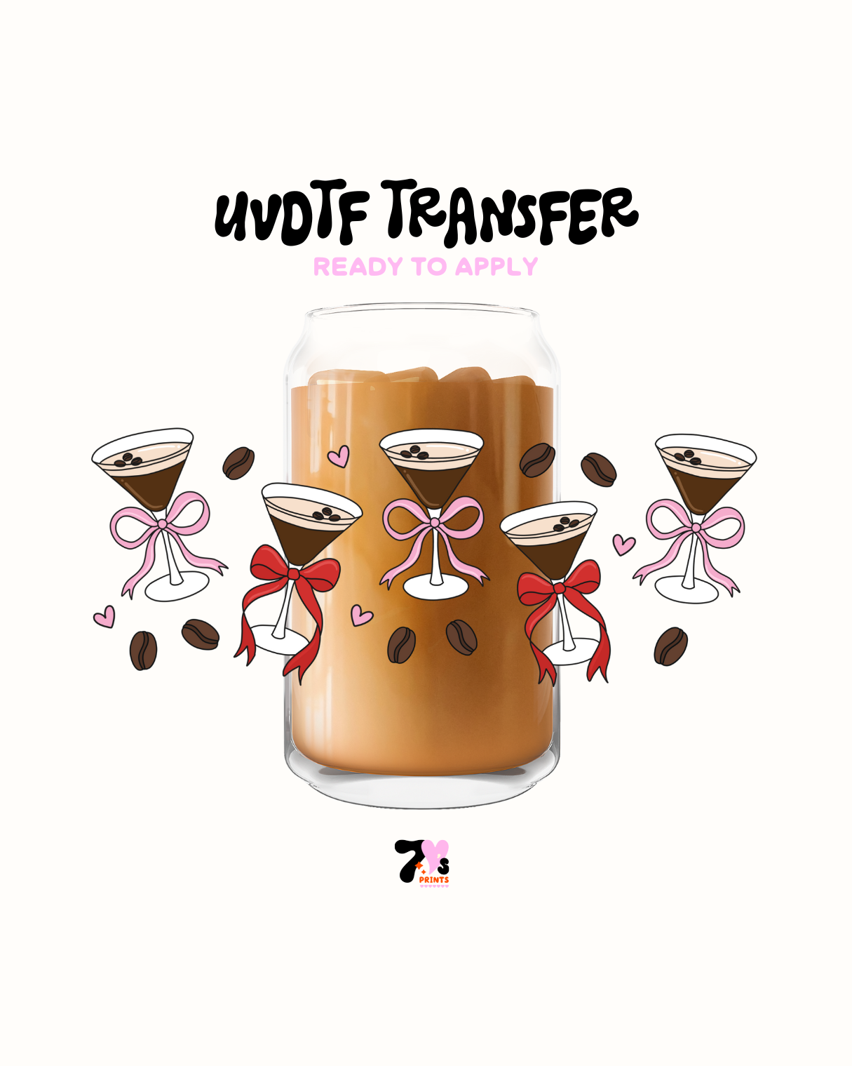 Coffe martini - UVDTF Wrap