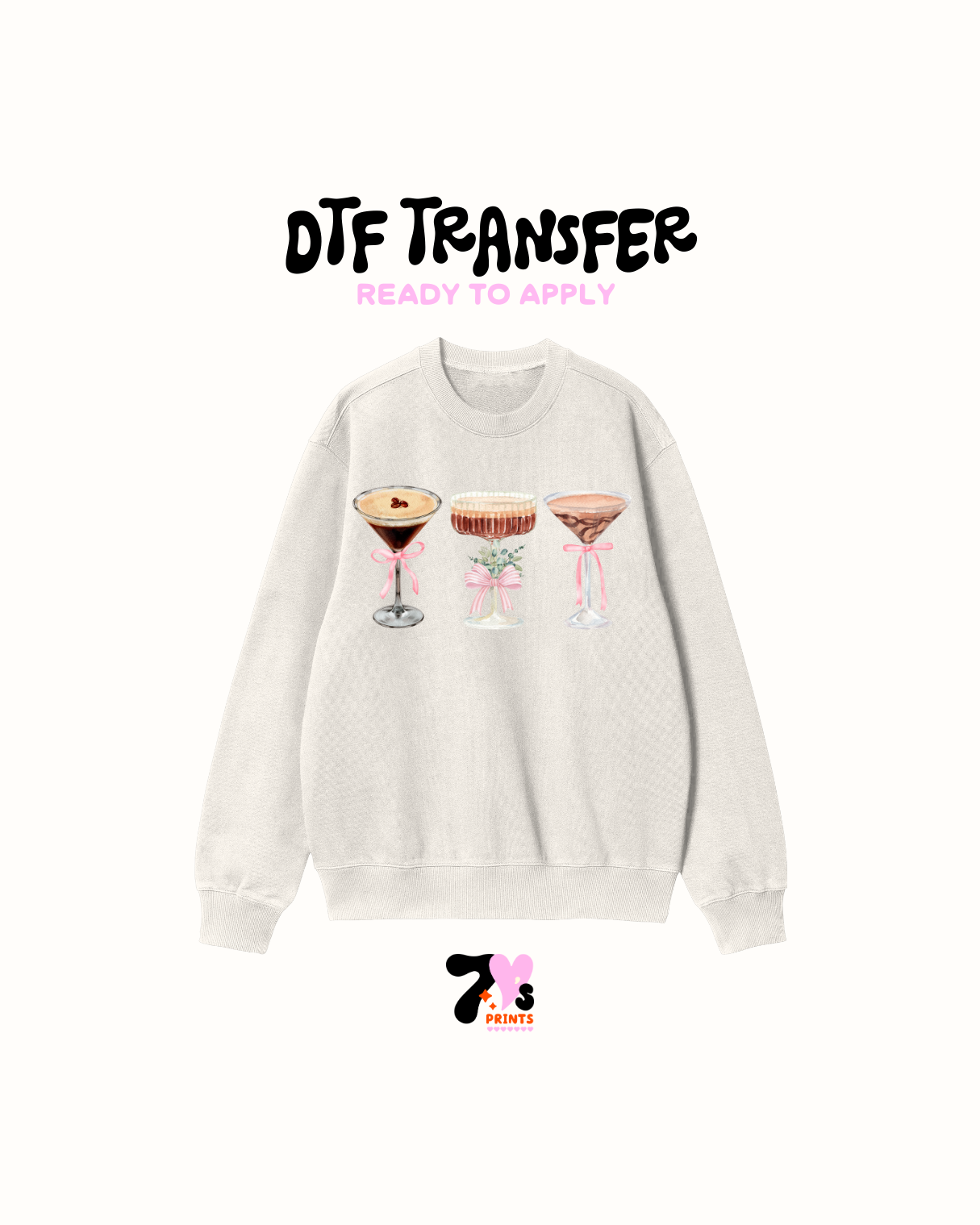 Martinis - DTF Transfer