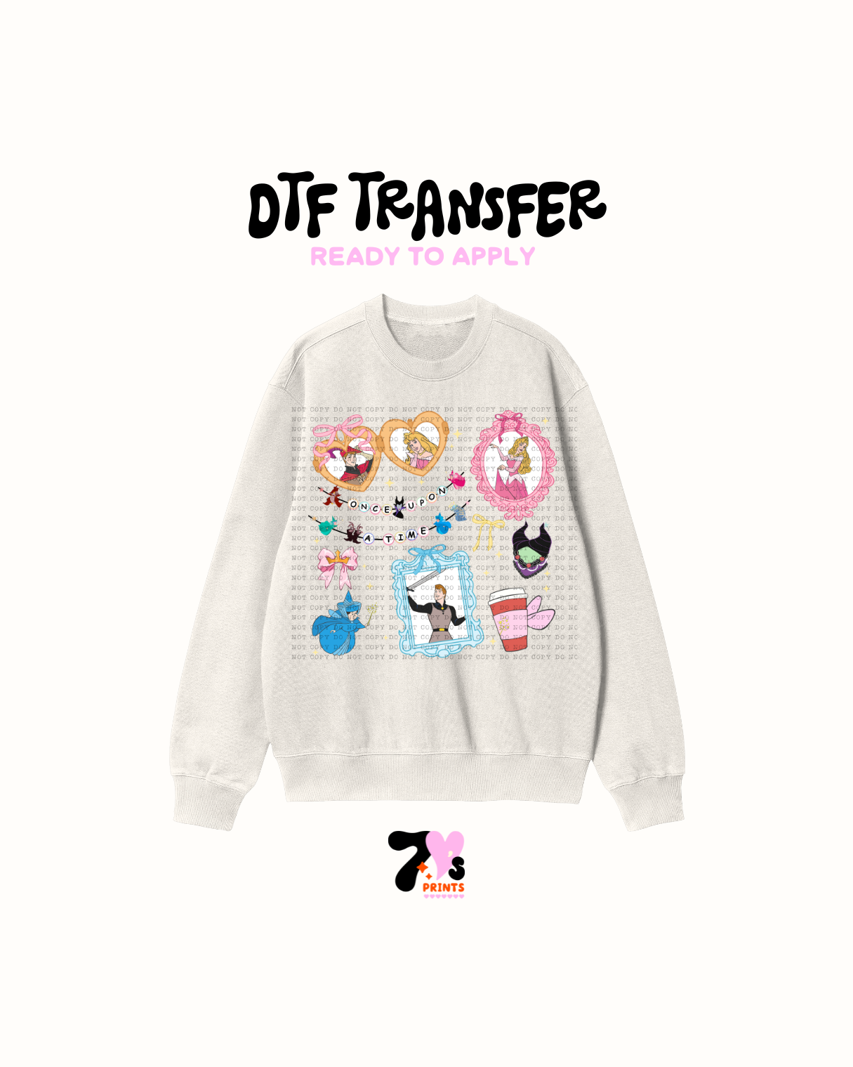 Princess 2 - DTF Transfer