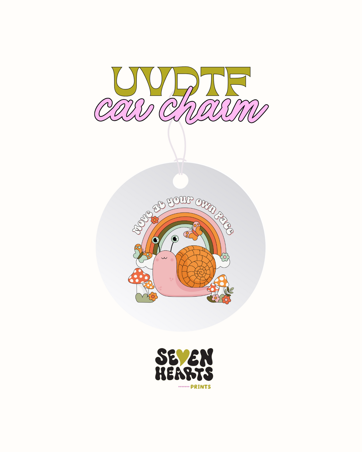 Mamá de béisbol - Calcomanía con dije de coche