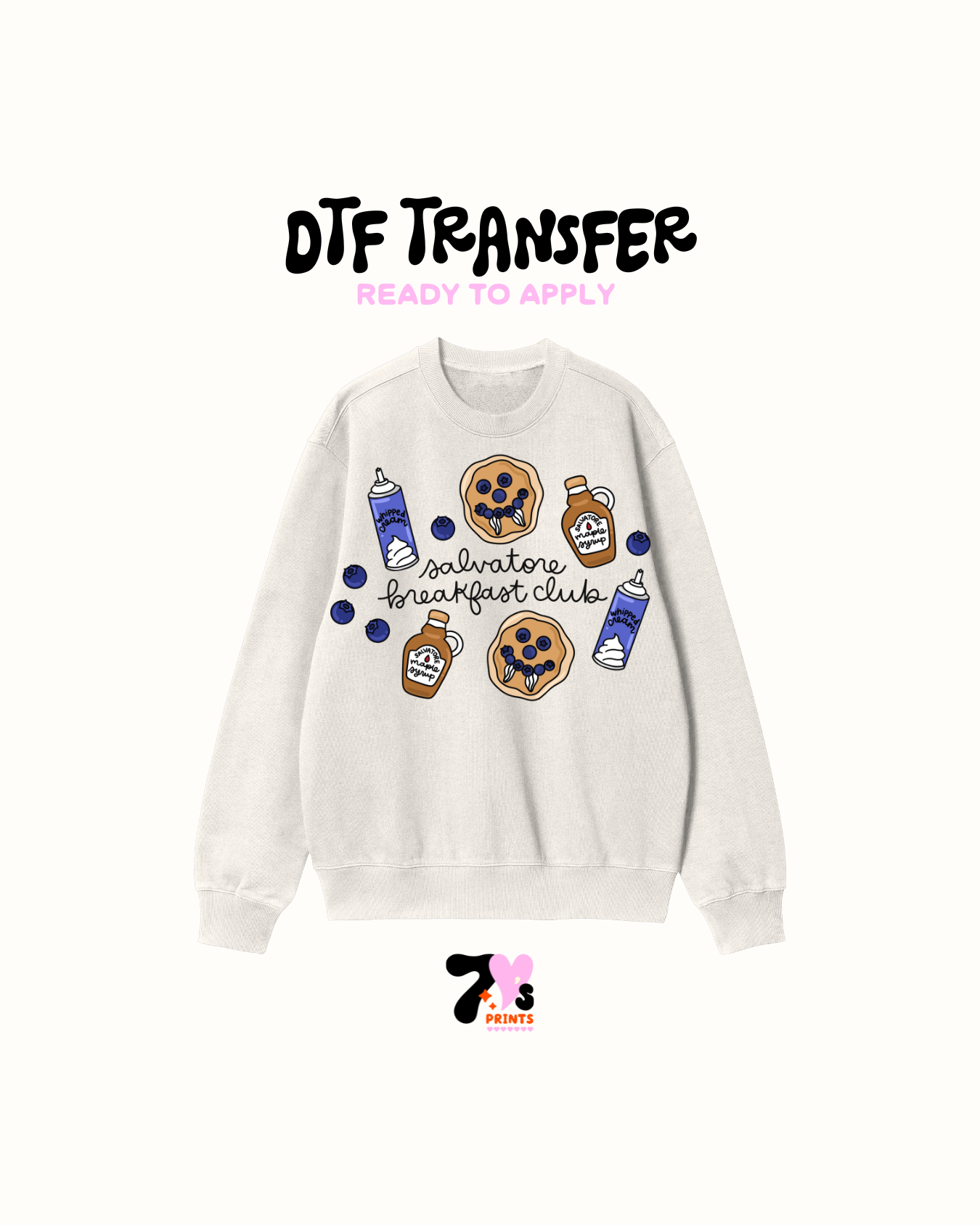 Salvatore Breakfast Club - DTF Transfers
