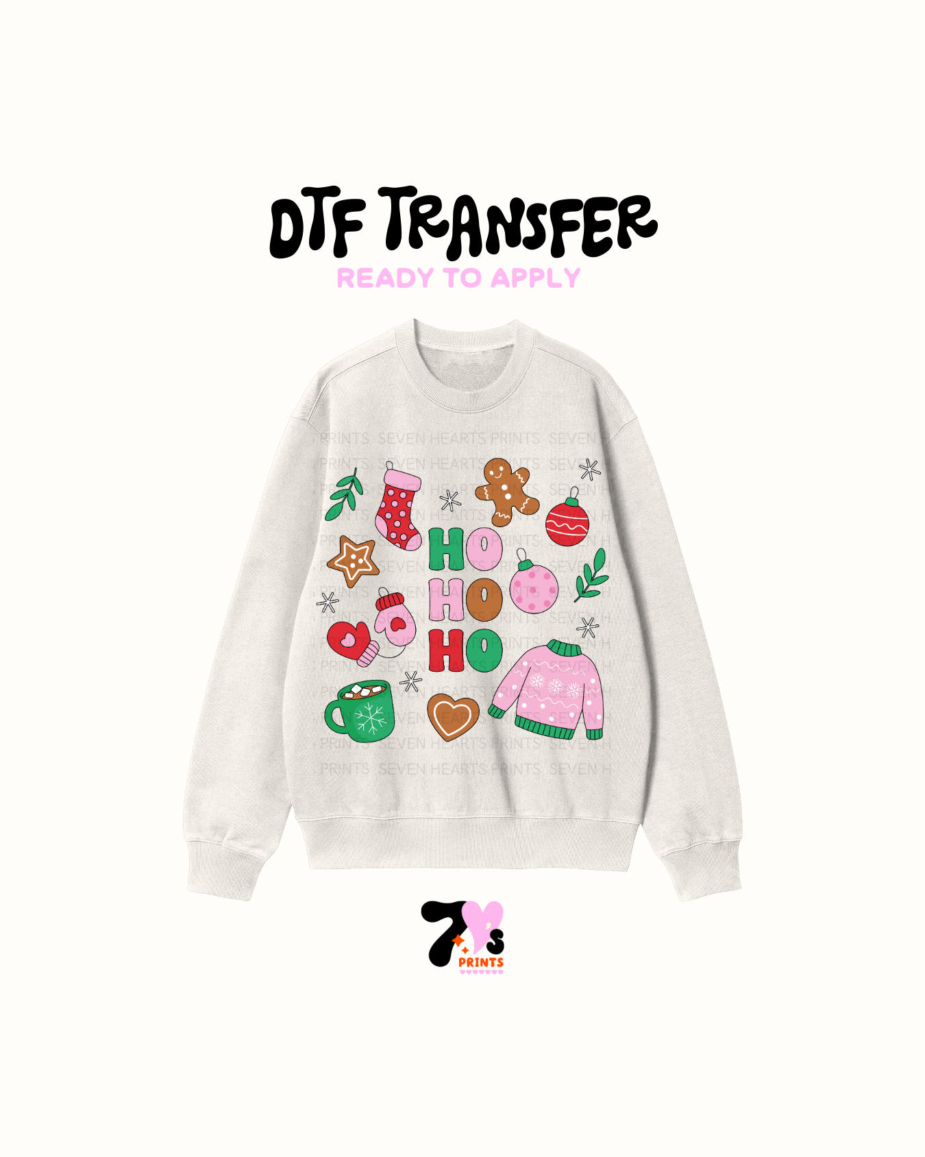 Hoho ginger bread - DTF Transfers