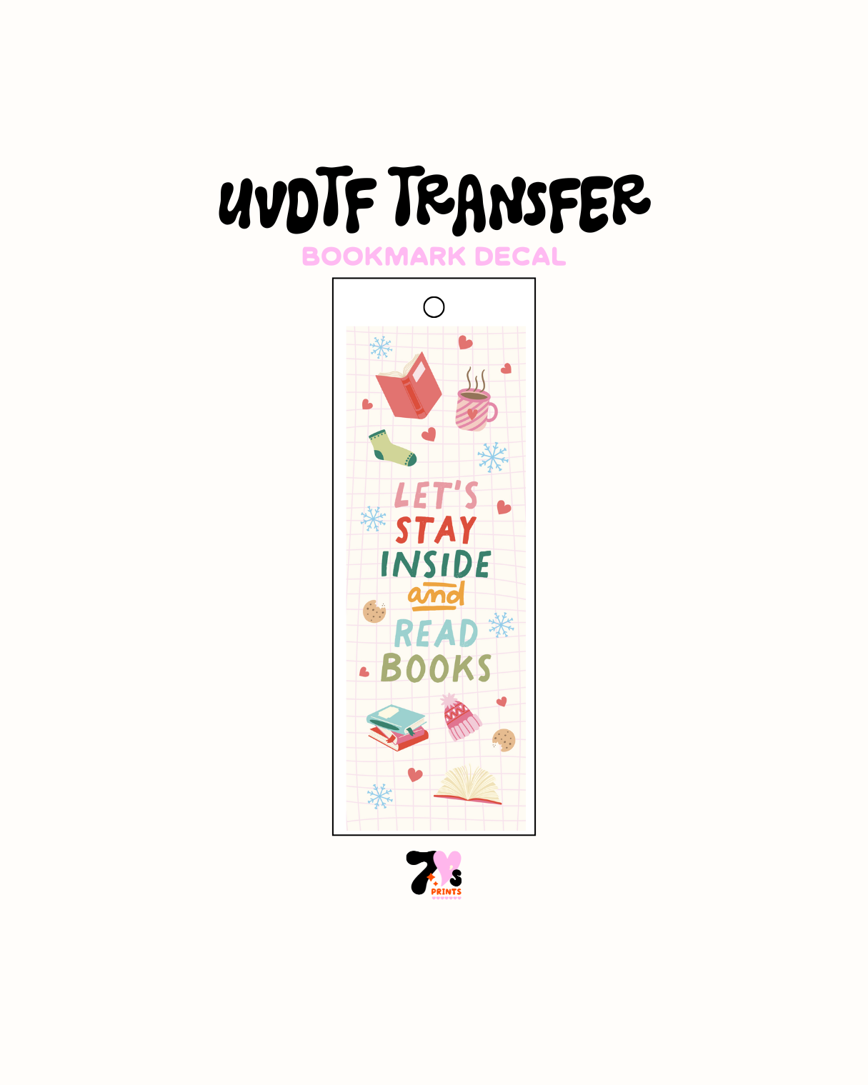Libros de Astro - Calcomanía de marcador UVDTF