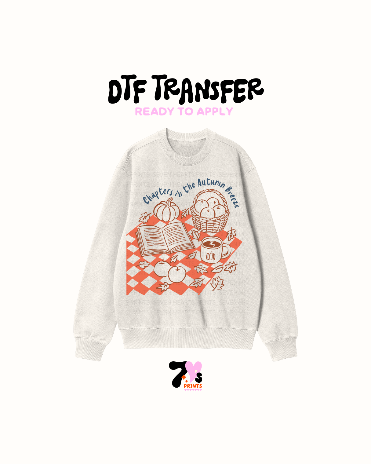 Chapters in th autumn breeze - DTF Transfers