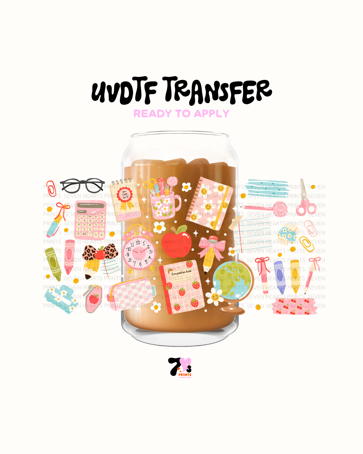 School Stuff - UVDTF Wrap