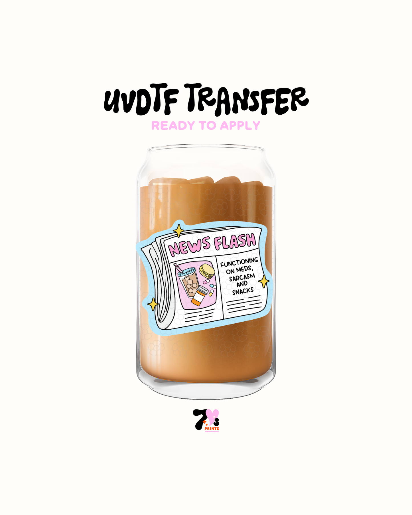 News flash- UVDTF Decal