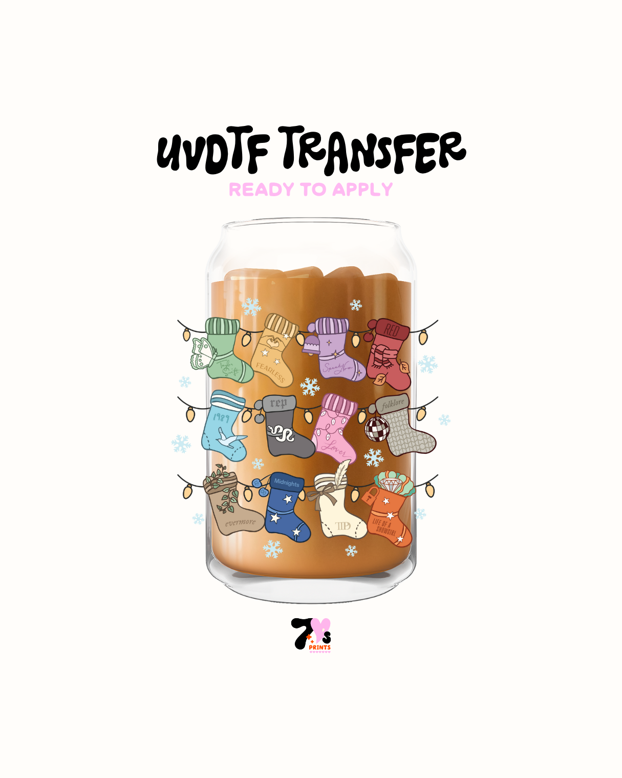 Showgirl - UVDTF Decal