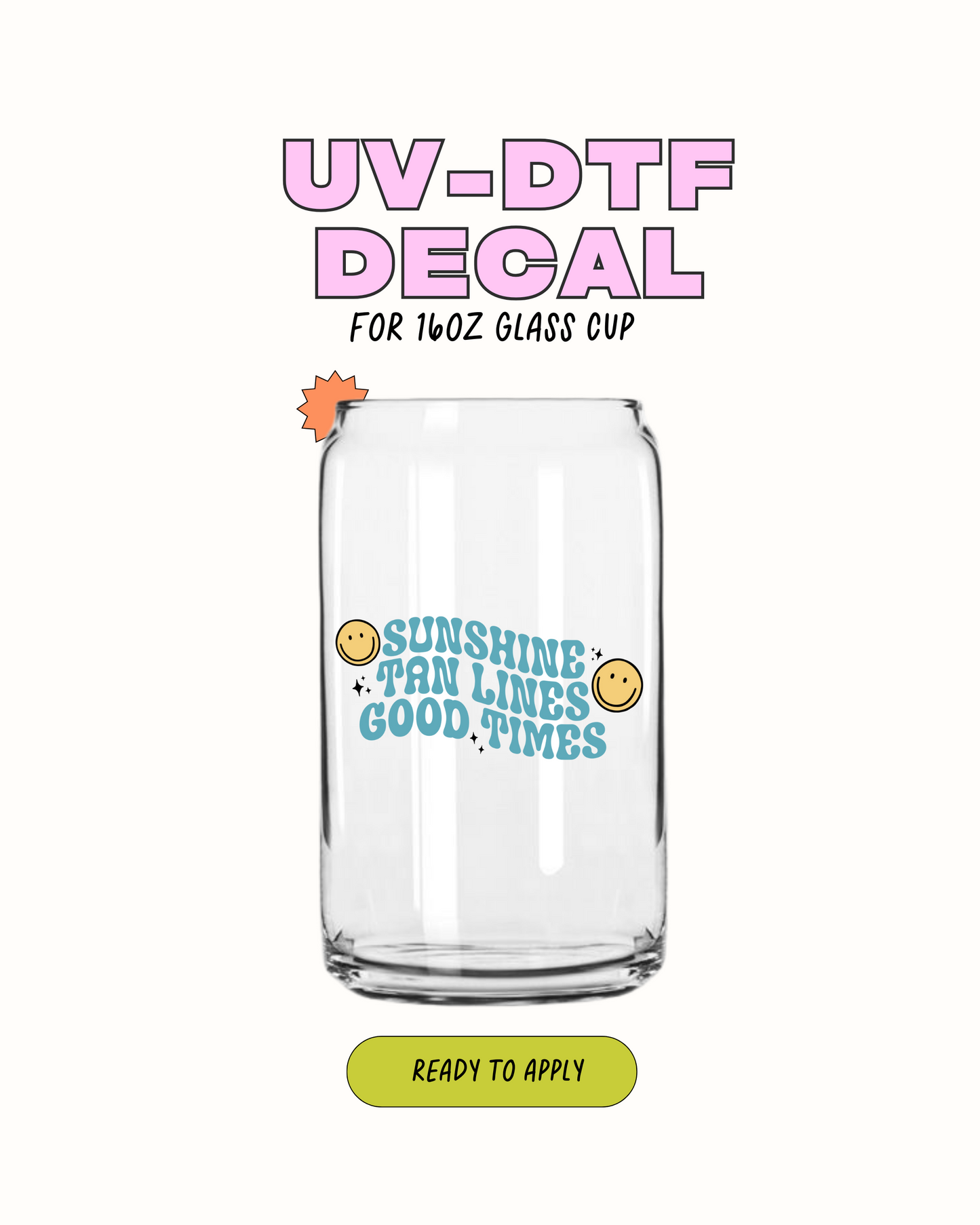 buenos tiempos - UVDTF