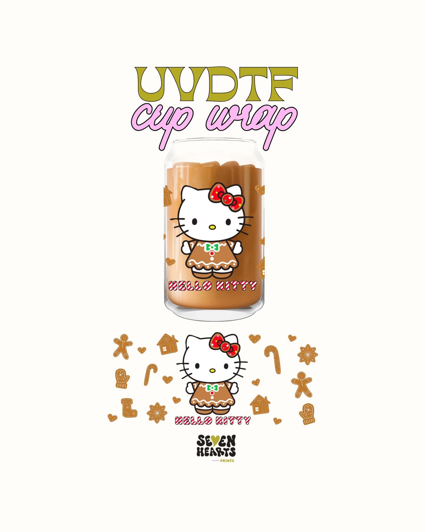Kitty chritmas - UVDTF