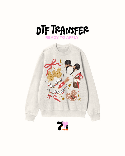 Tis the season Park Snacks - DTF Transfers